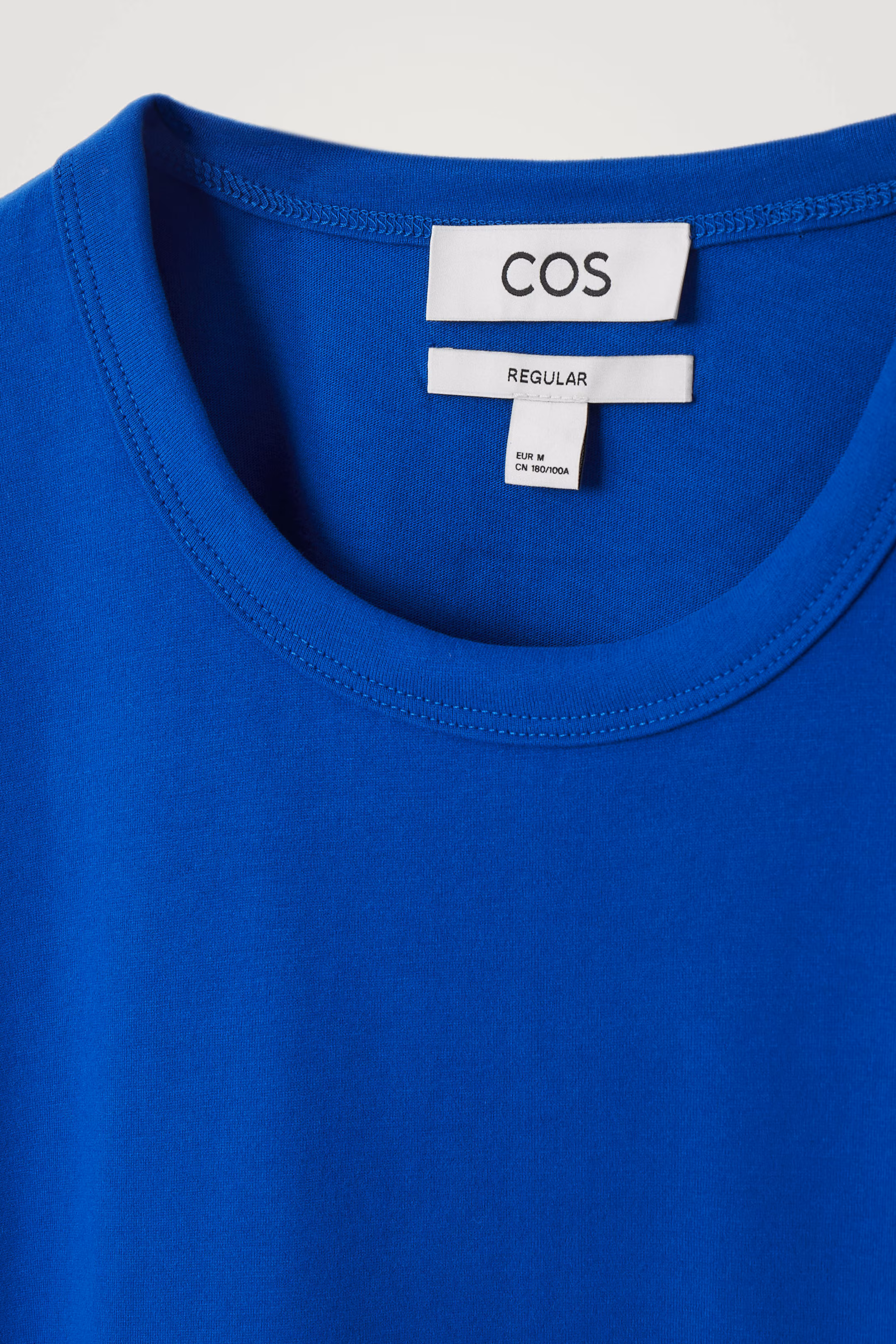 REGULAR LIGHTWEIGHT BRUSHED-COTTON T-SHIRT