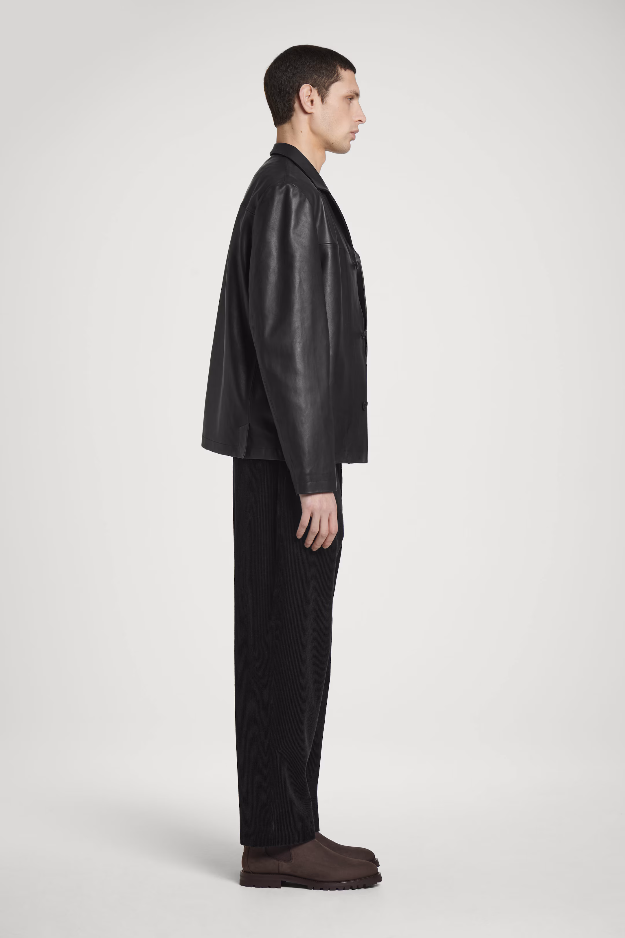 NUBUCK LEATHER CHELSEA BOOTS