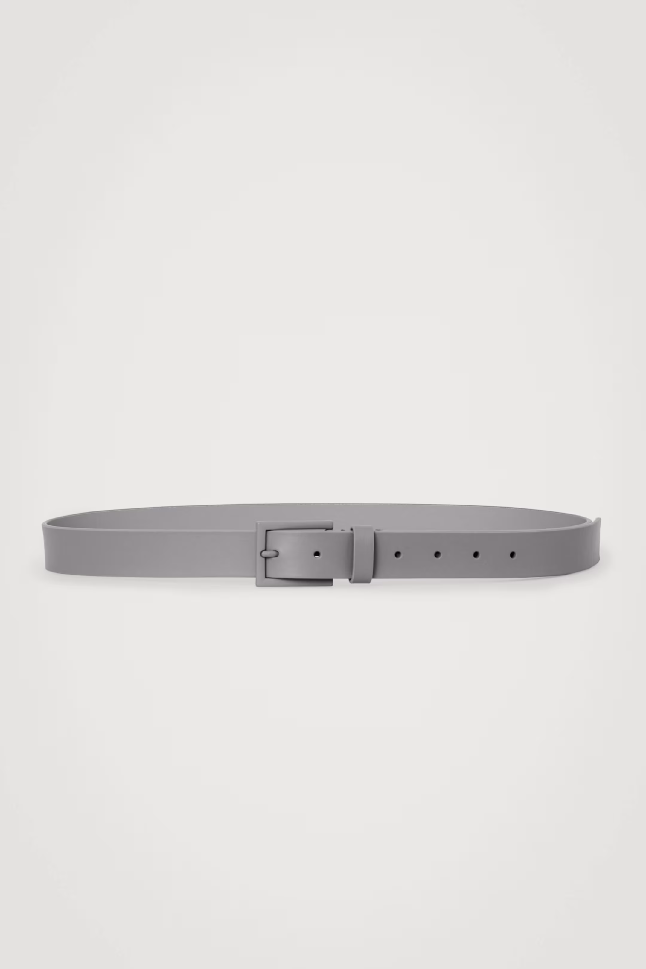 MATTE LEATHER BELT