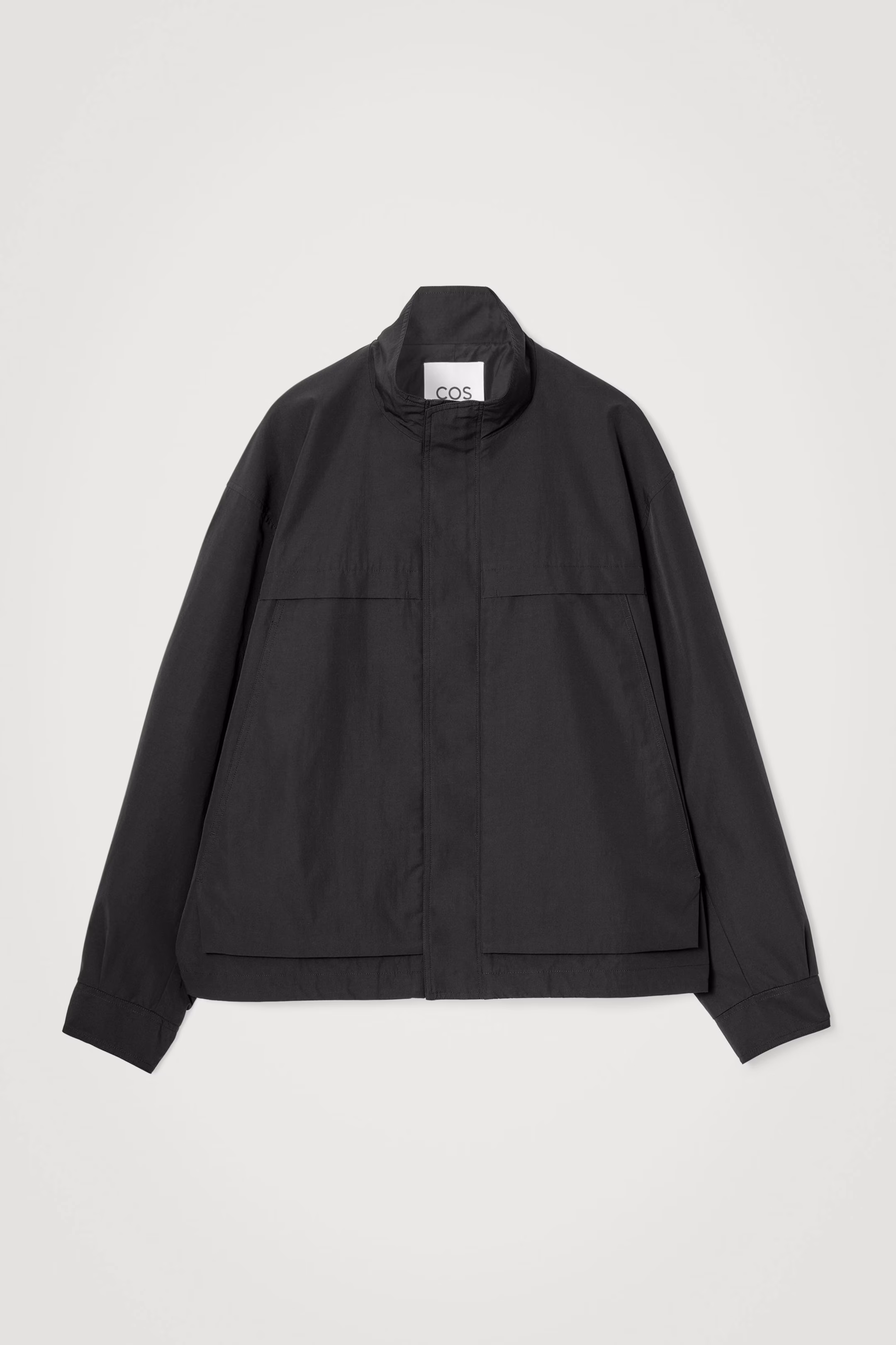 TWILL UTILITY BOMBER JACKET