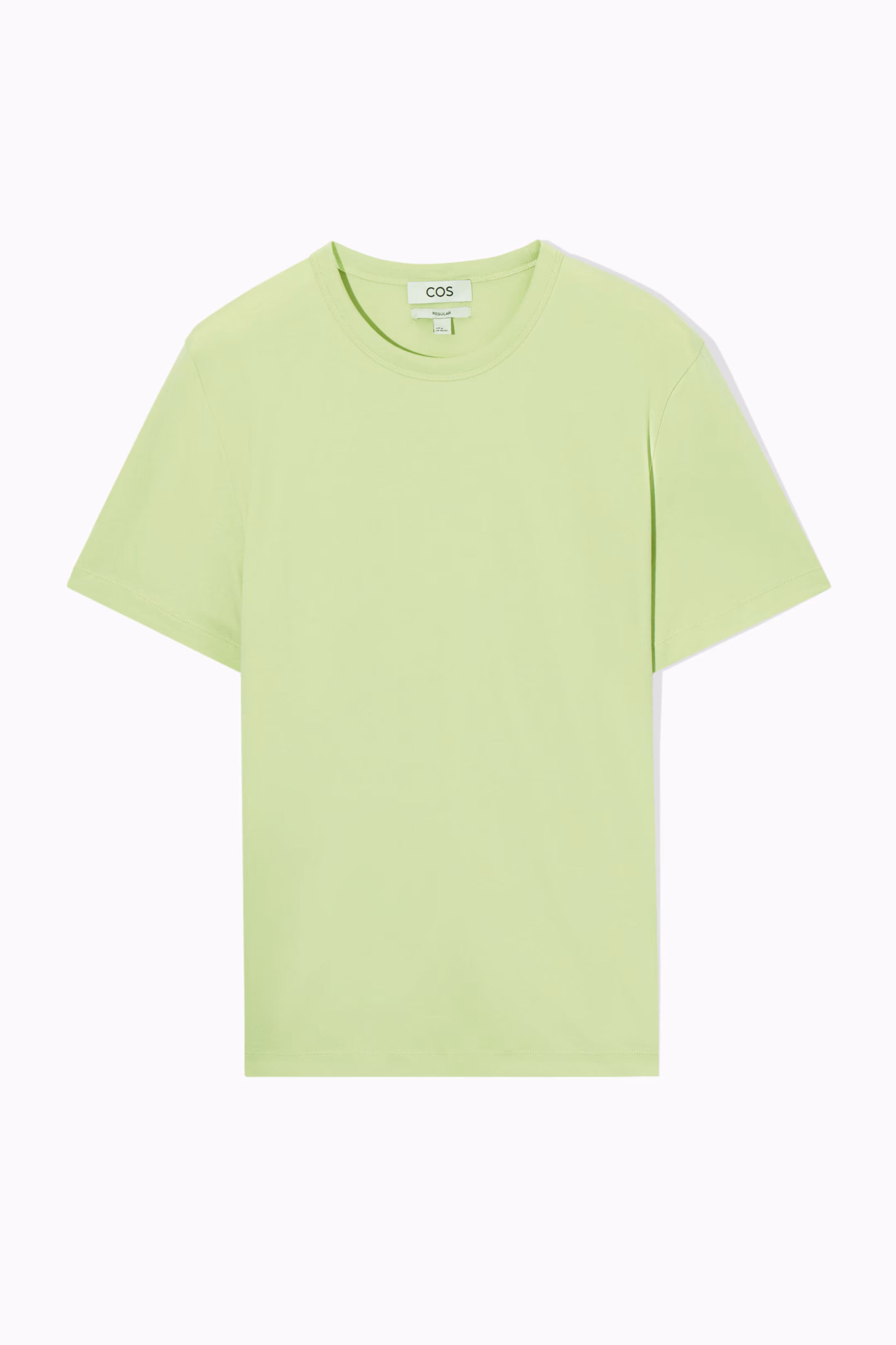 REGULAR LIGHTWEIGHT BRUSHED-COTTON T-SHIRT