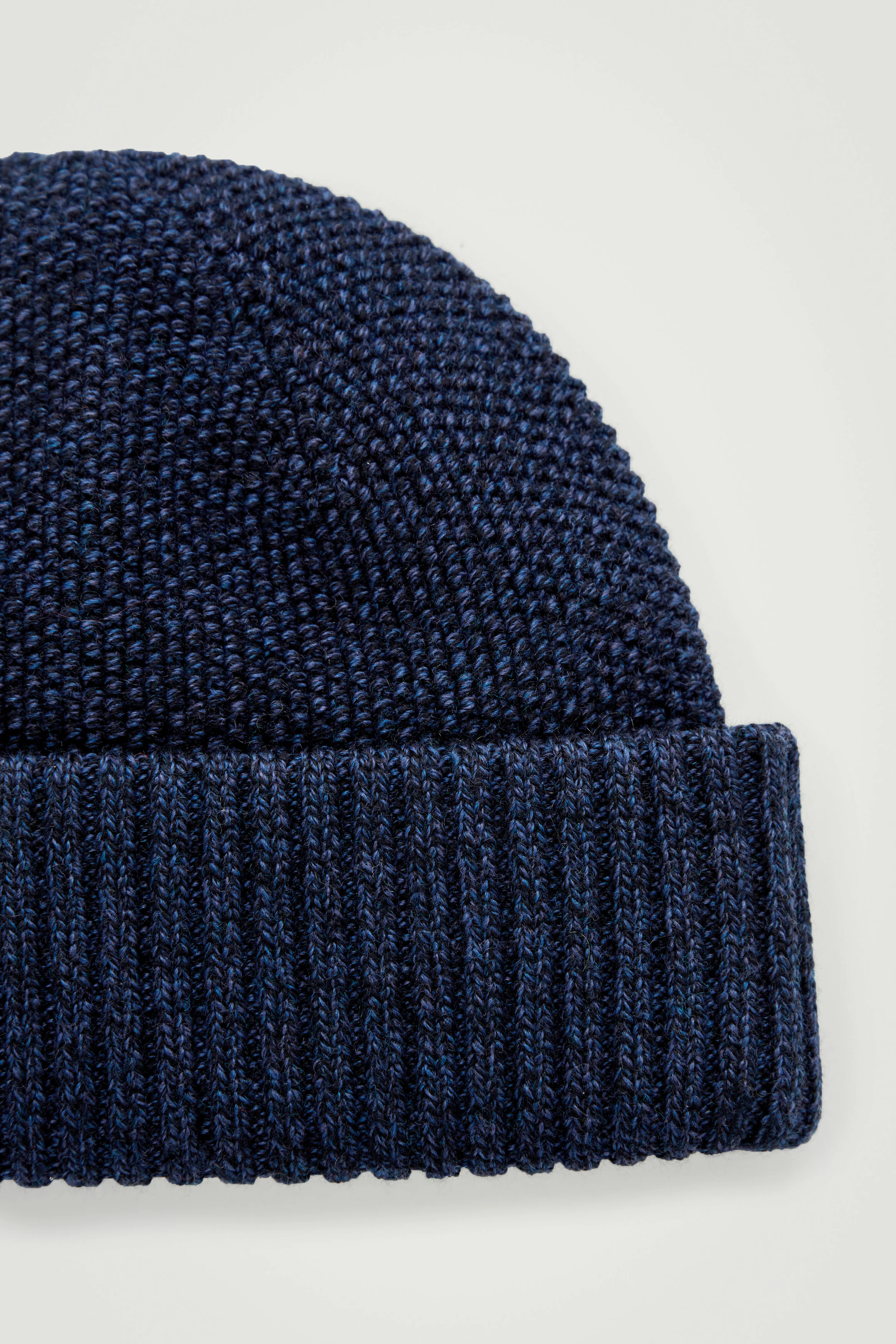 TEXTURED WOOL BEANIE