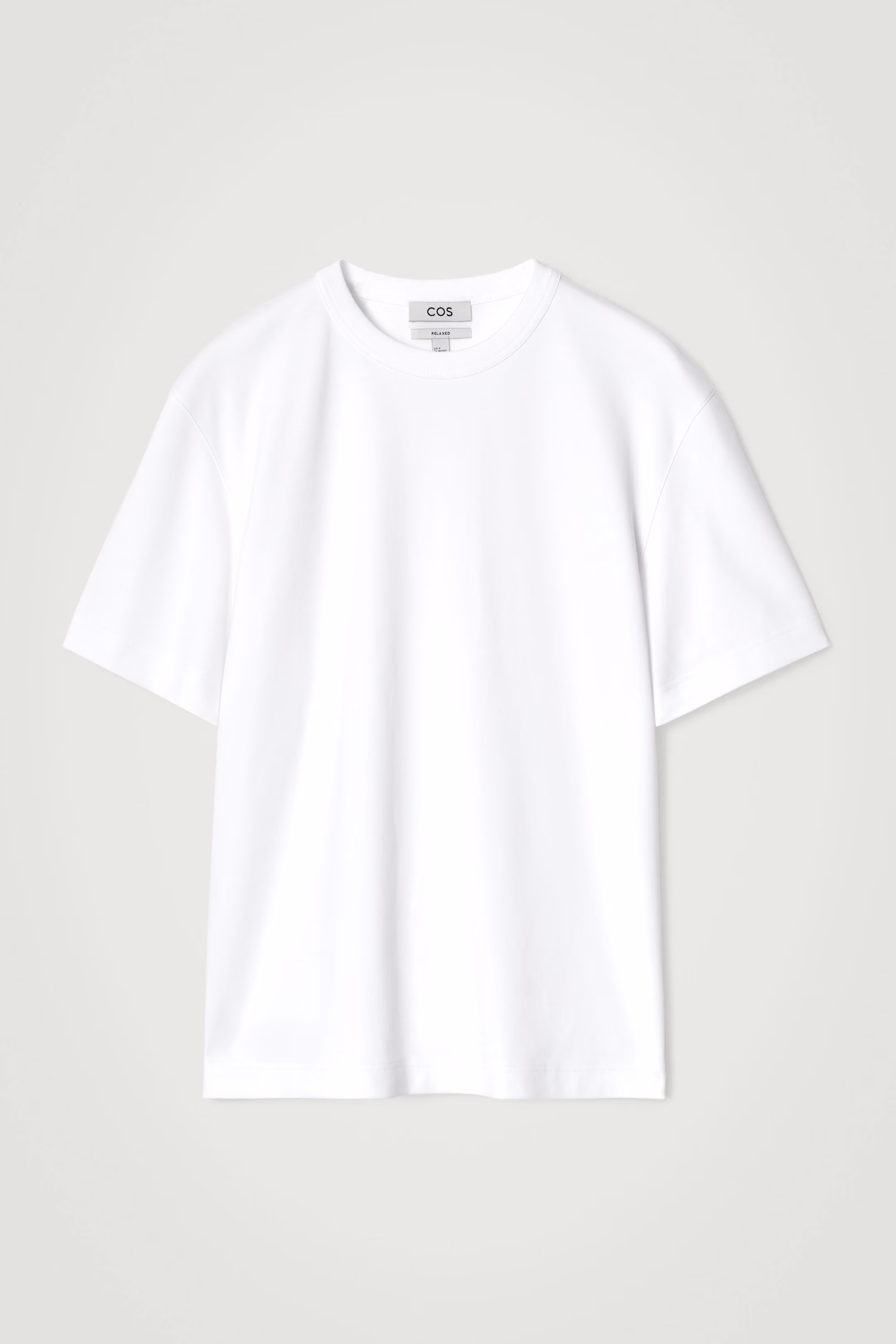 INTERLOCK COTTON CREW-NECK T-SHIRT