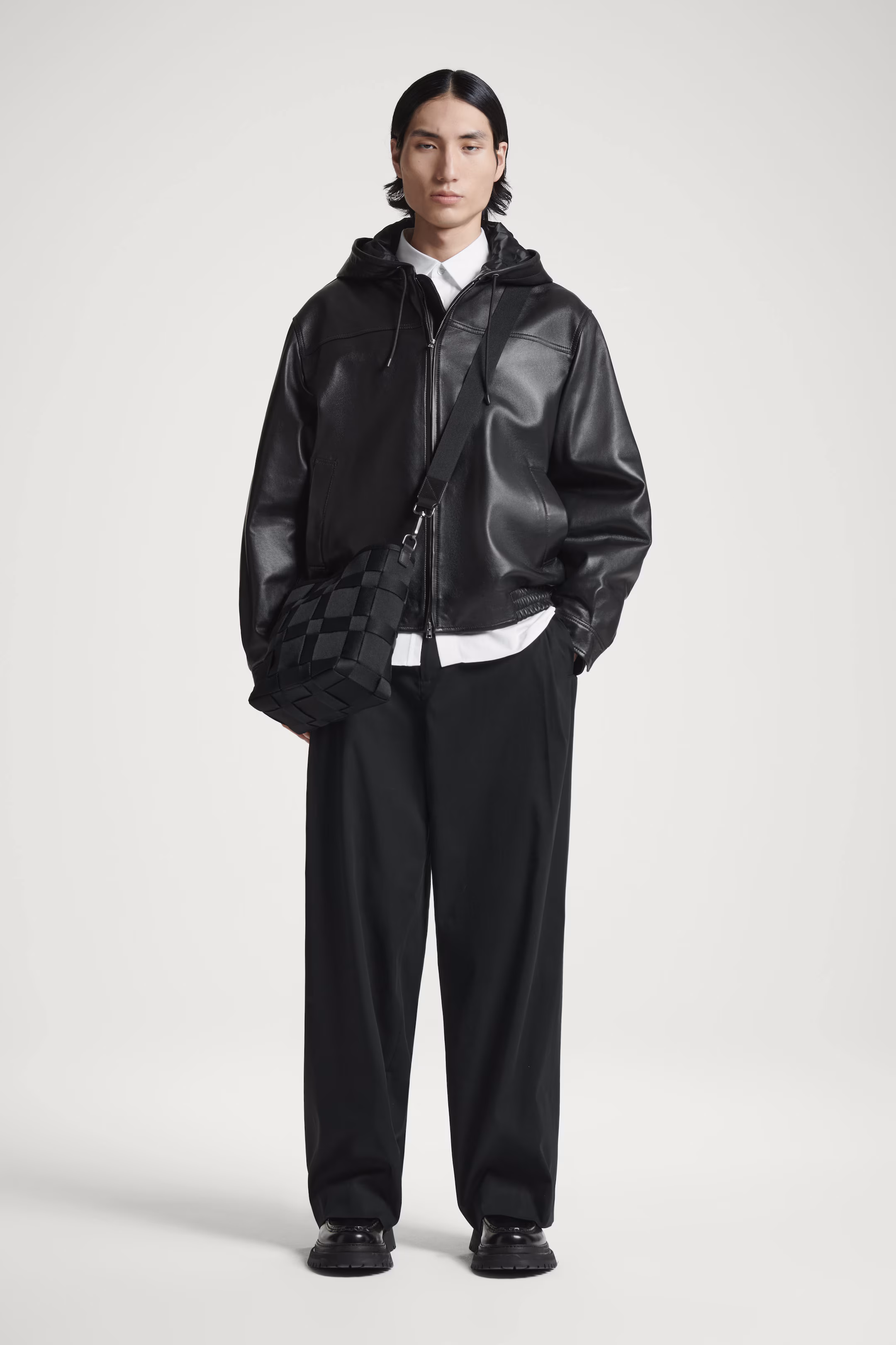 MINI WOVEN CROSSBODY BAG - WEBBING