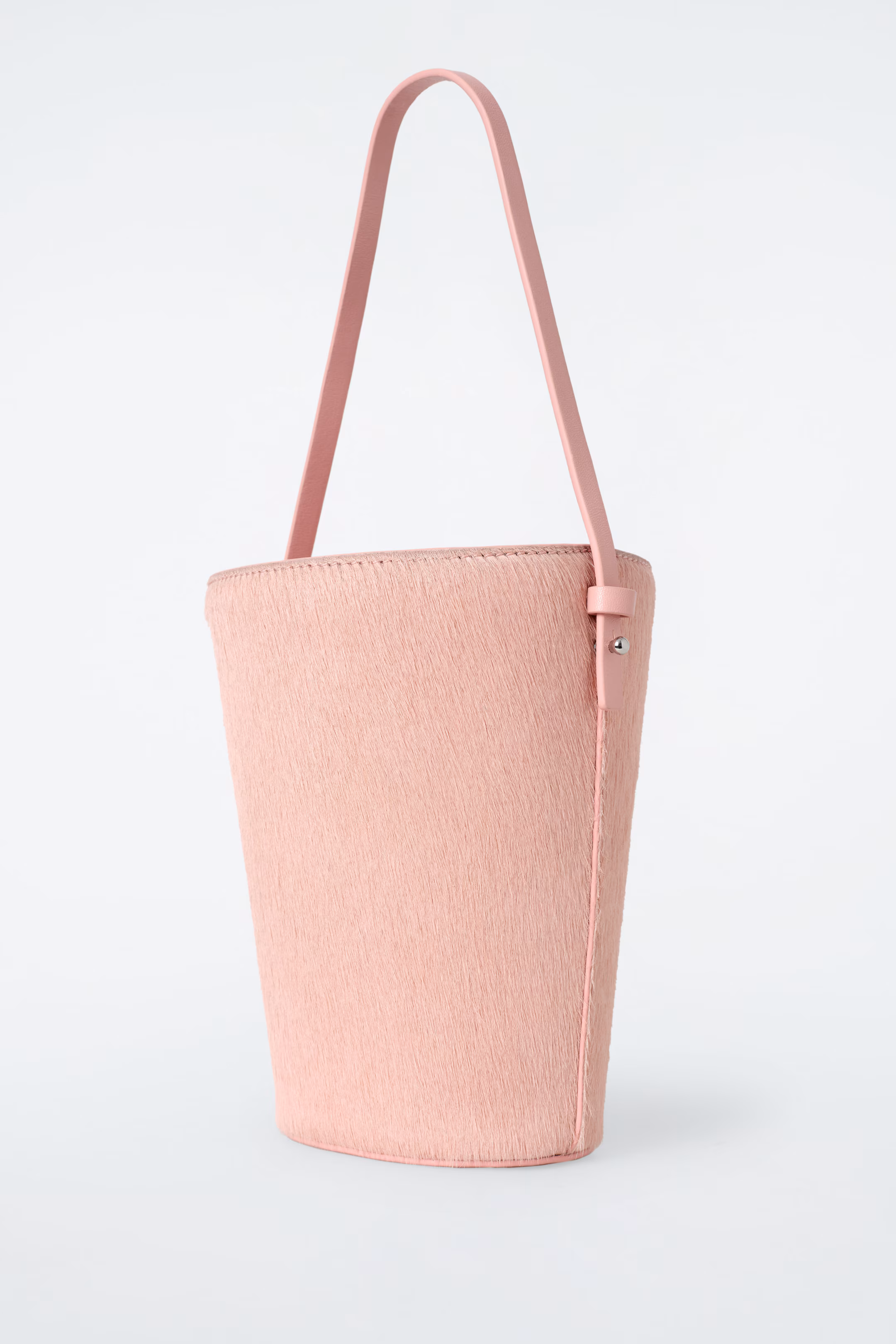 MINI BUCKET BAG - PONY HAIR