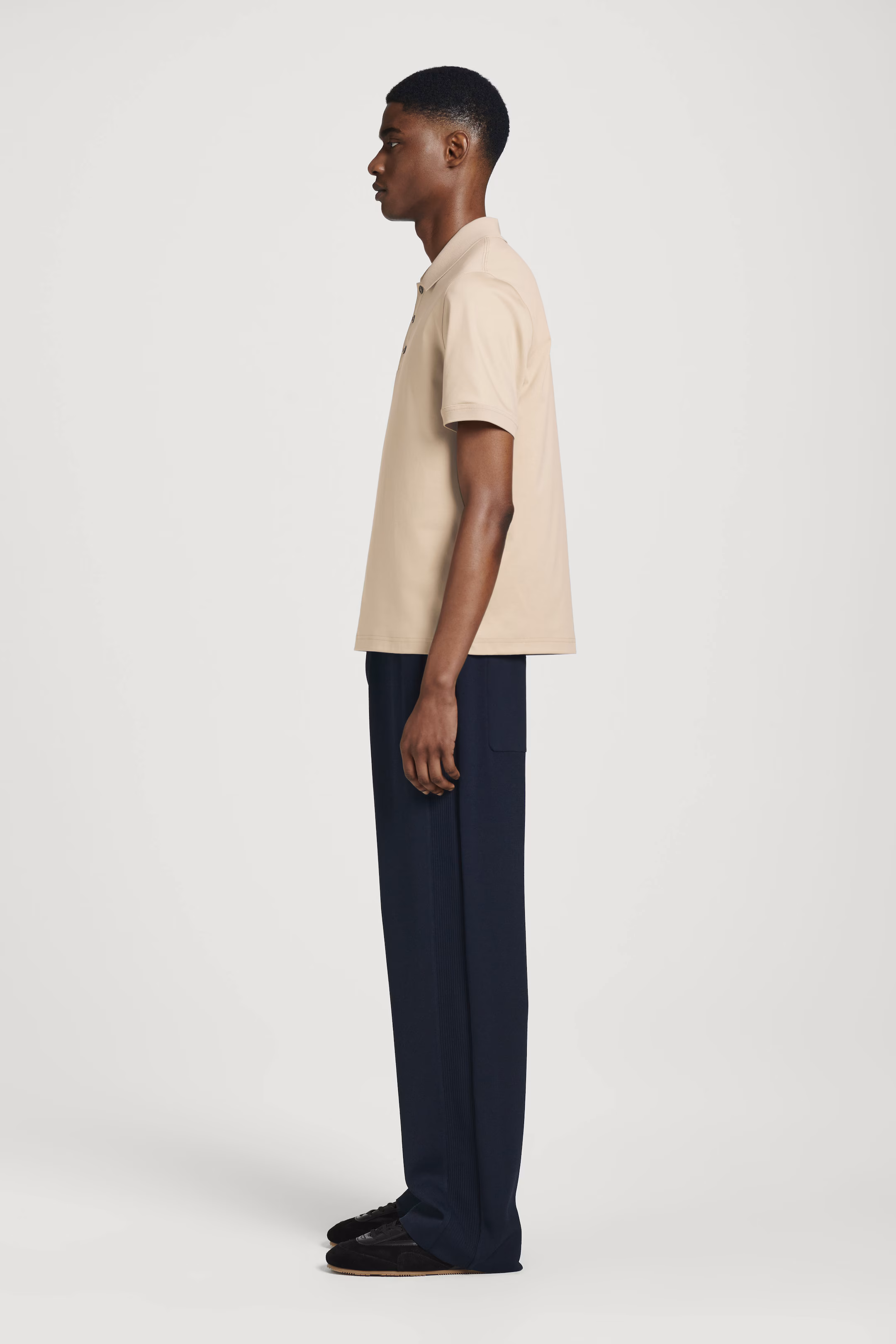 REGULAR-FIT MERCERISED-COTTON POLO SHIRT