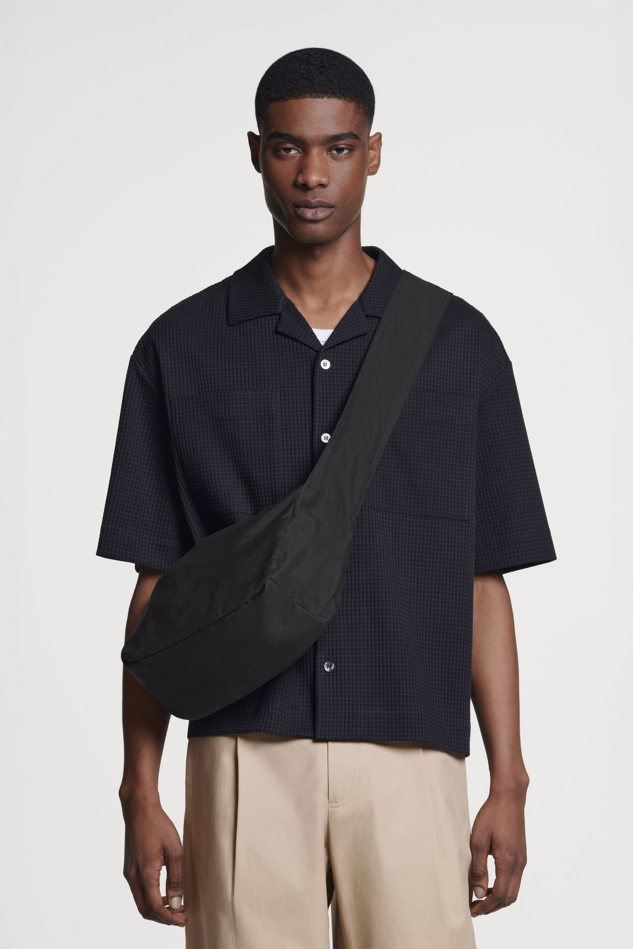 MINI SLOUCHY CROSSBODY BAG - NYLON