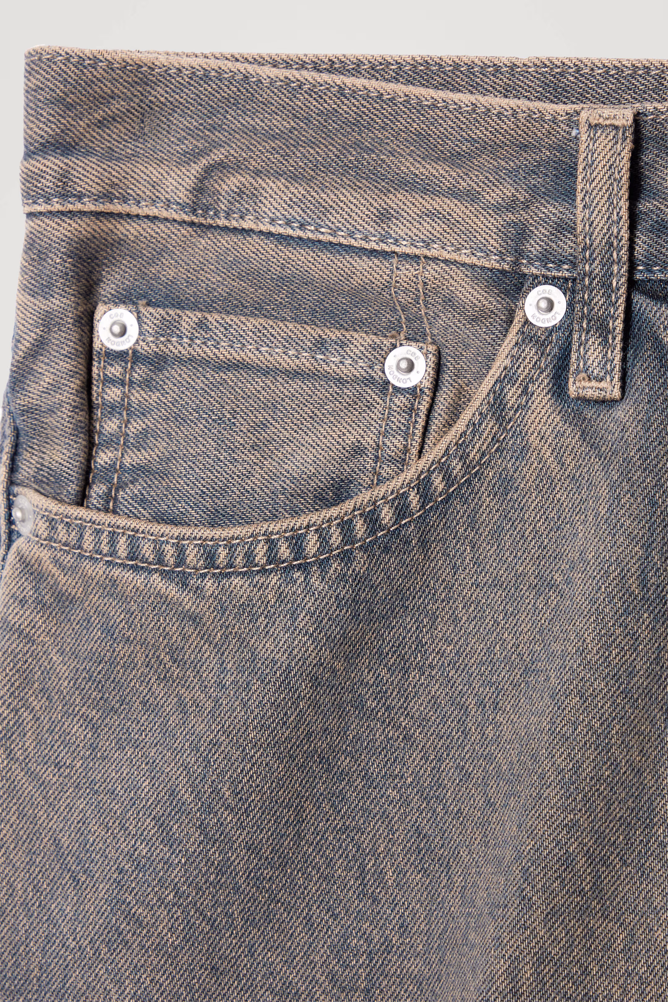 DOME STRAIGHT-LEG JEANS