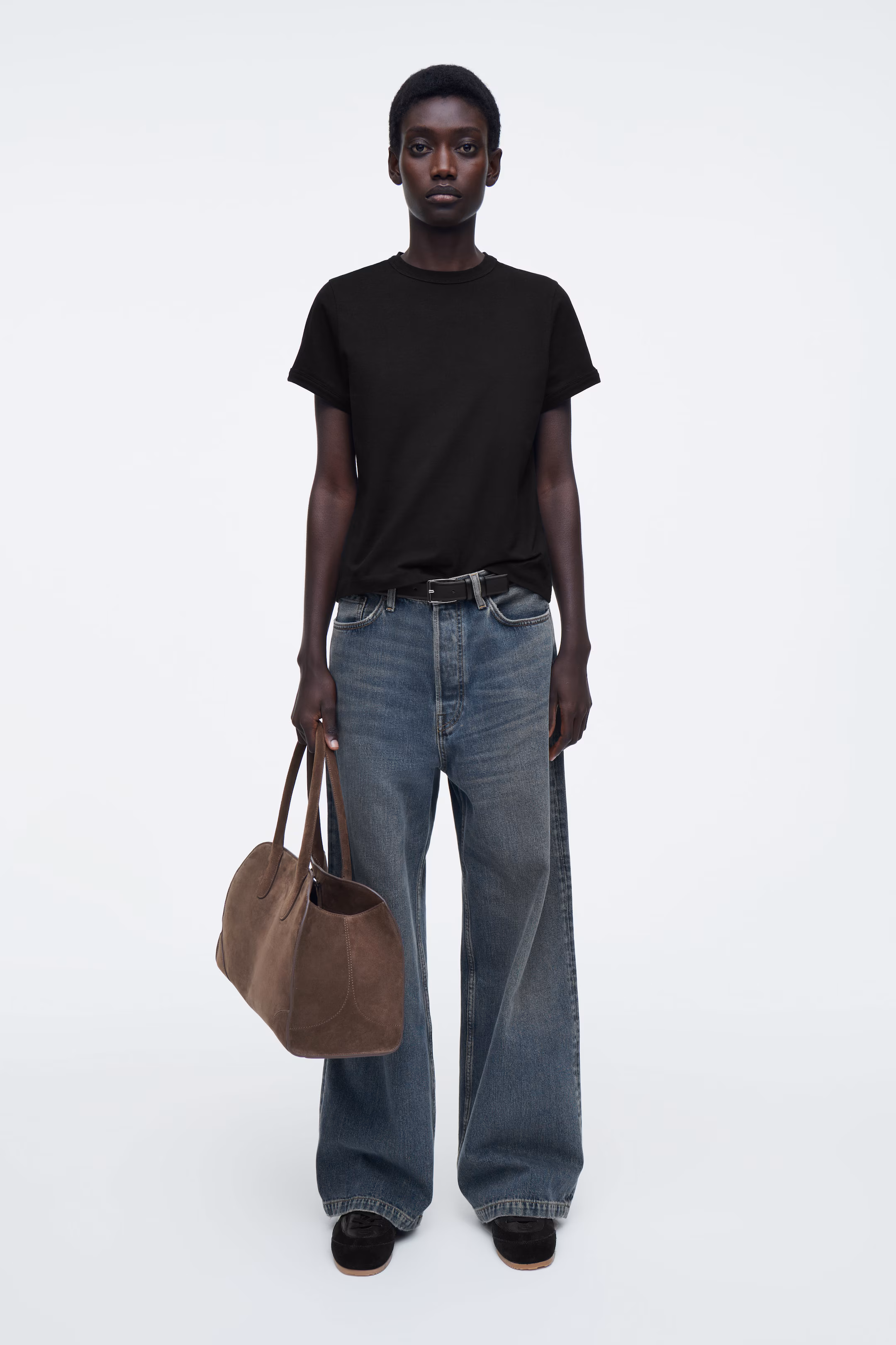 SHRUNKEN RINGER T-SHIRT