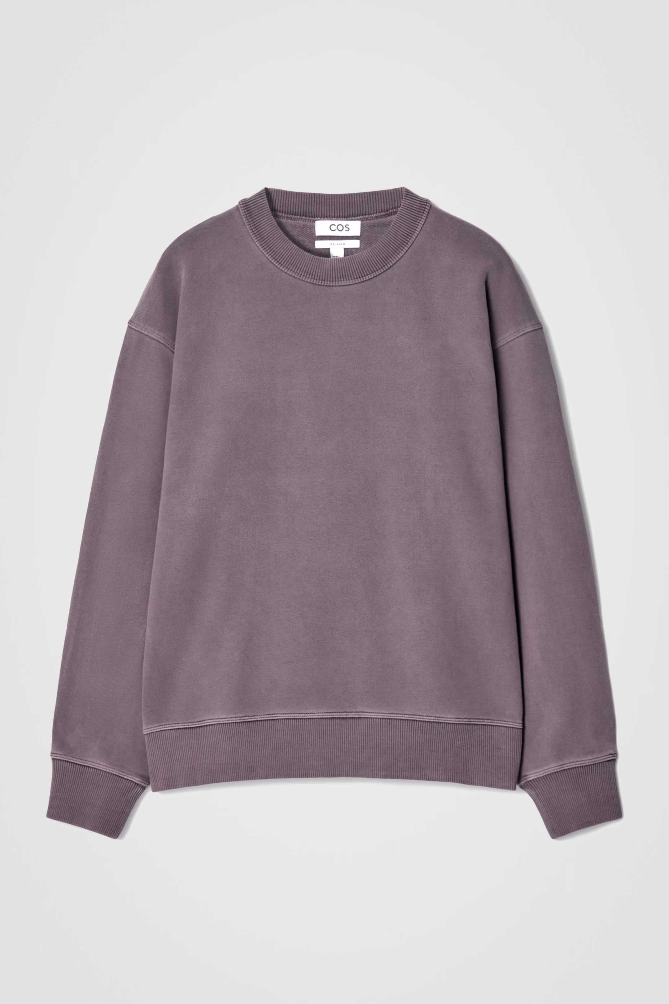 RELAXED WASHED-COTTON SWEATSHIRT
