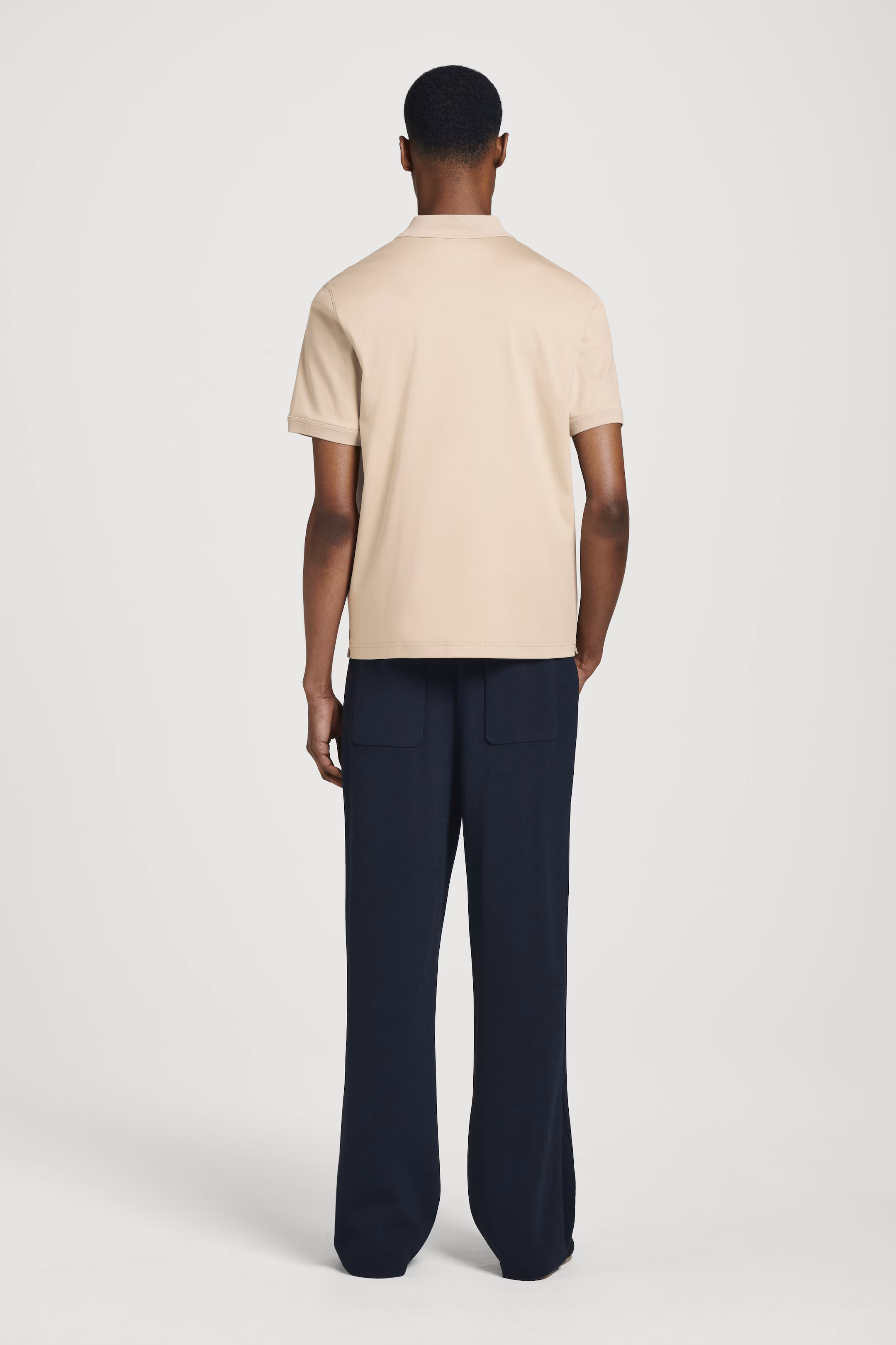 REGULAR-FIT MERCERISED-COTTON POLO SHIRT