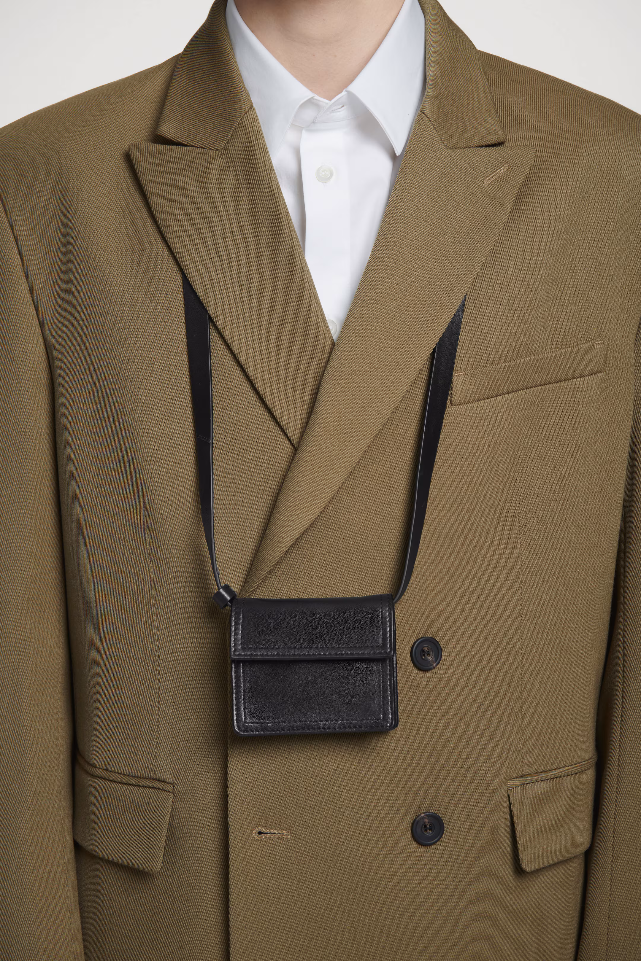 MINI CROSSBODY POUCH - LEATHER