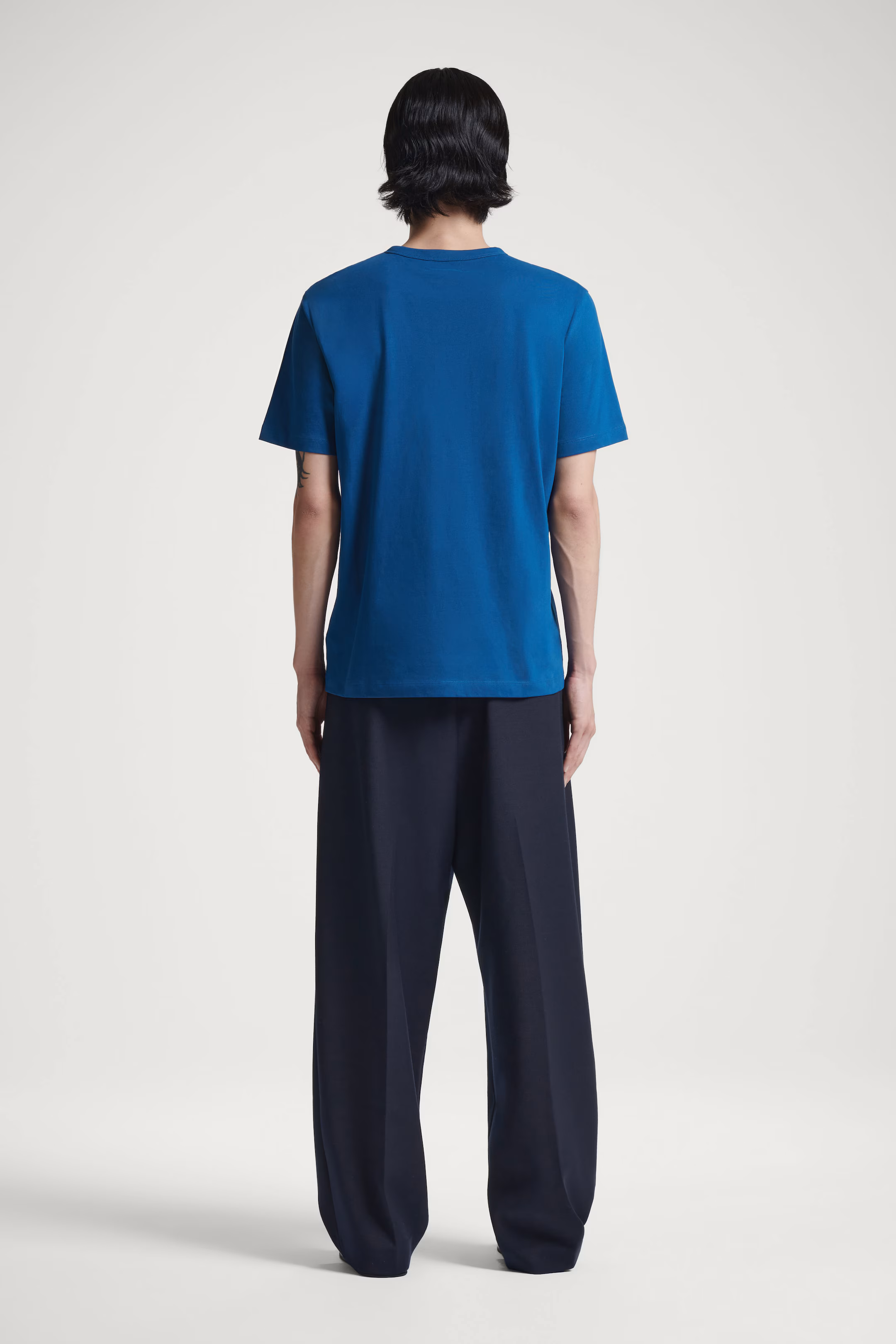 REGULAR LIGHTWEIGHT BRUSHED-COTTON T-SHIRT