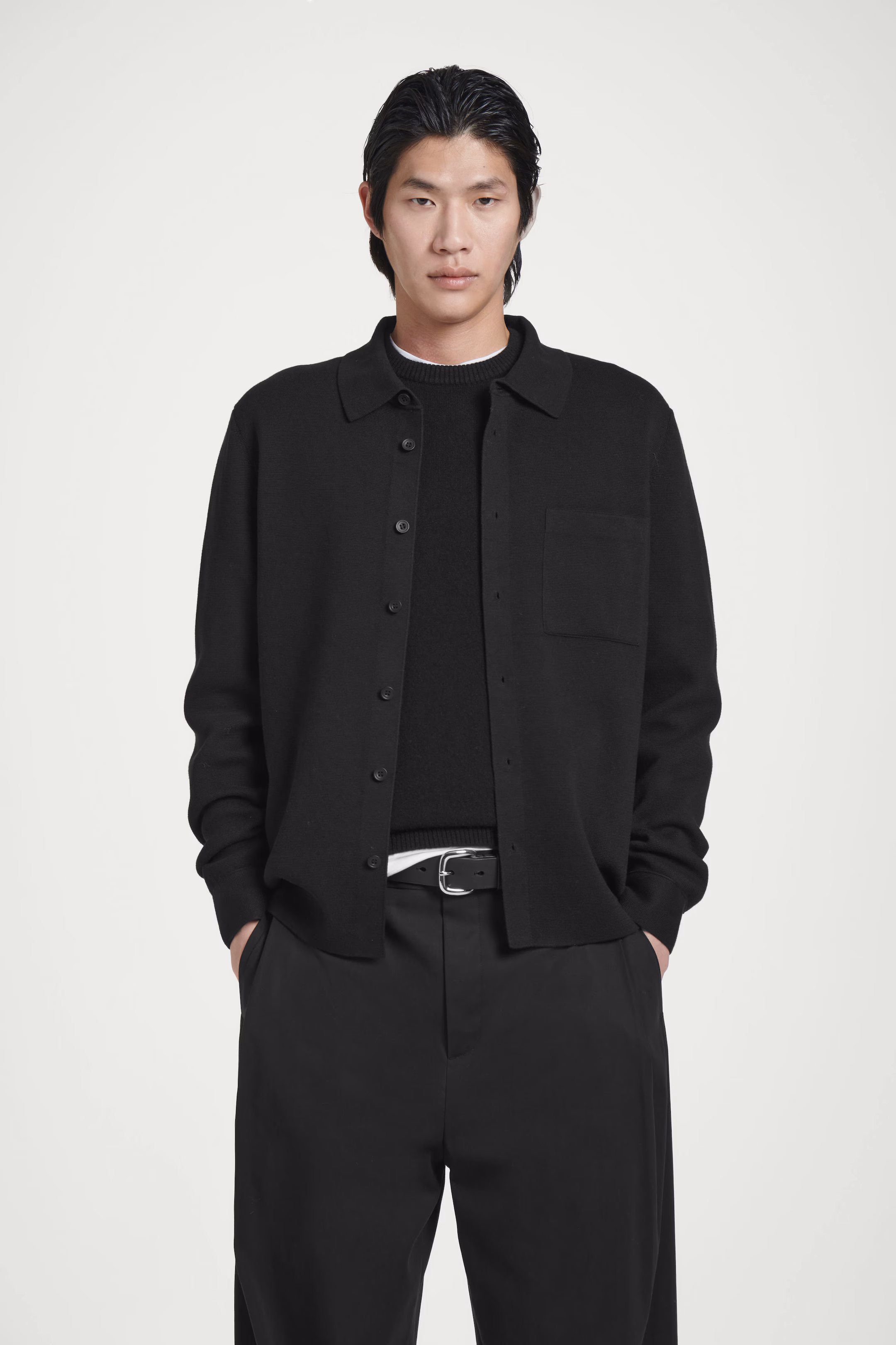 MILANO-KNIT COTTON SHIRT