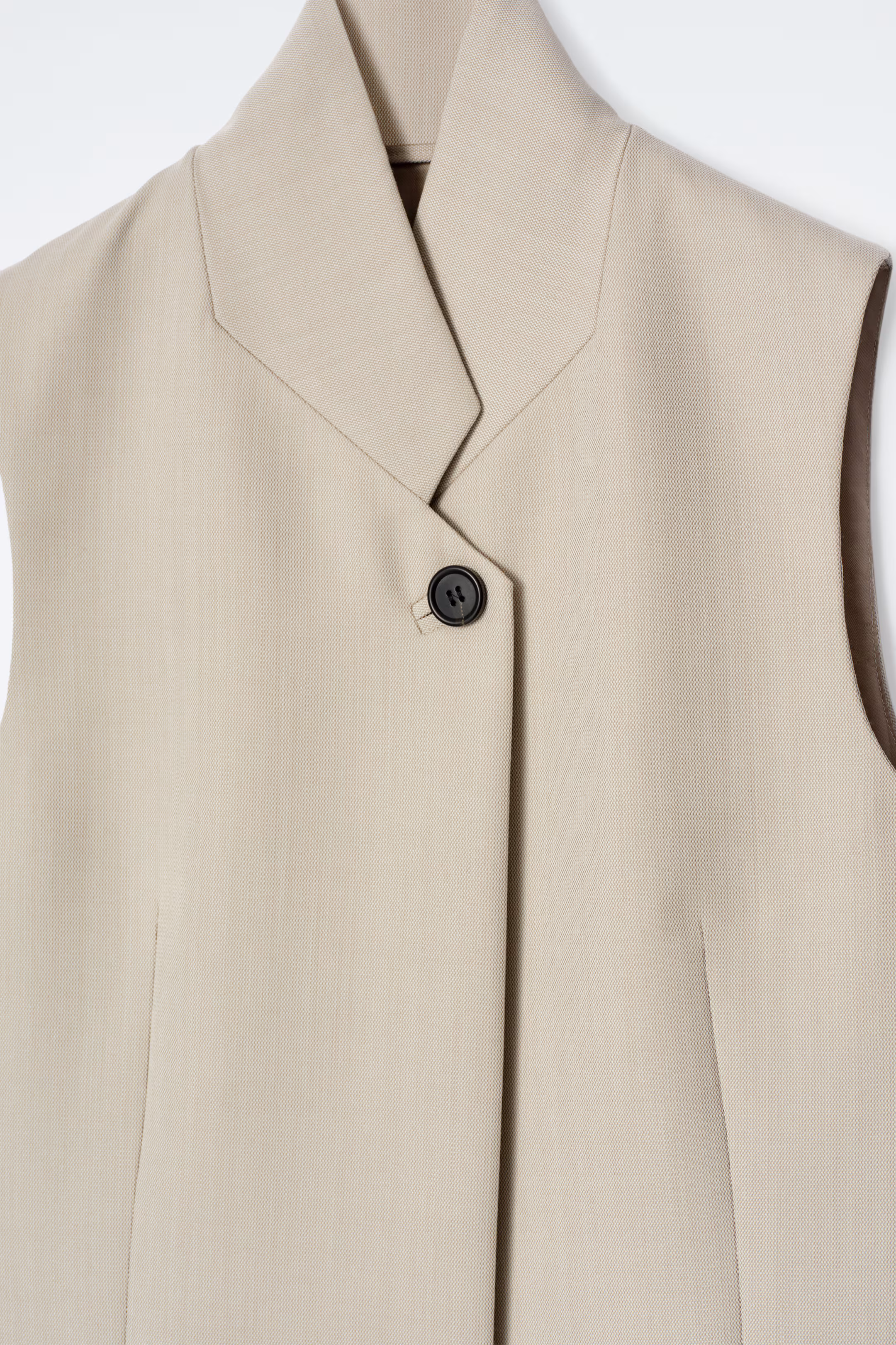 LONGLINE WOOL WAISTCOAT