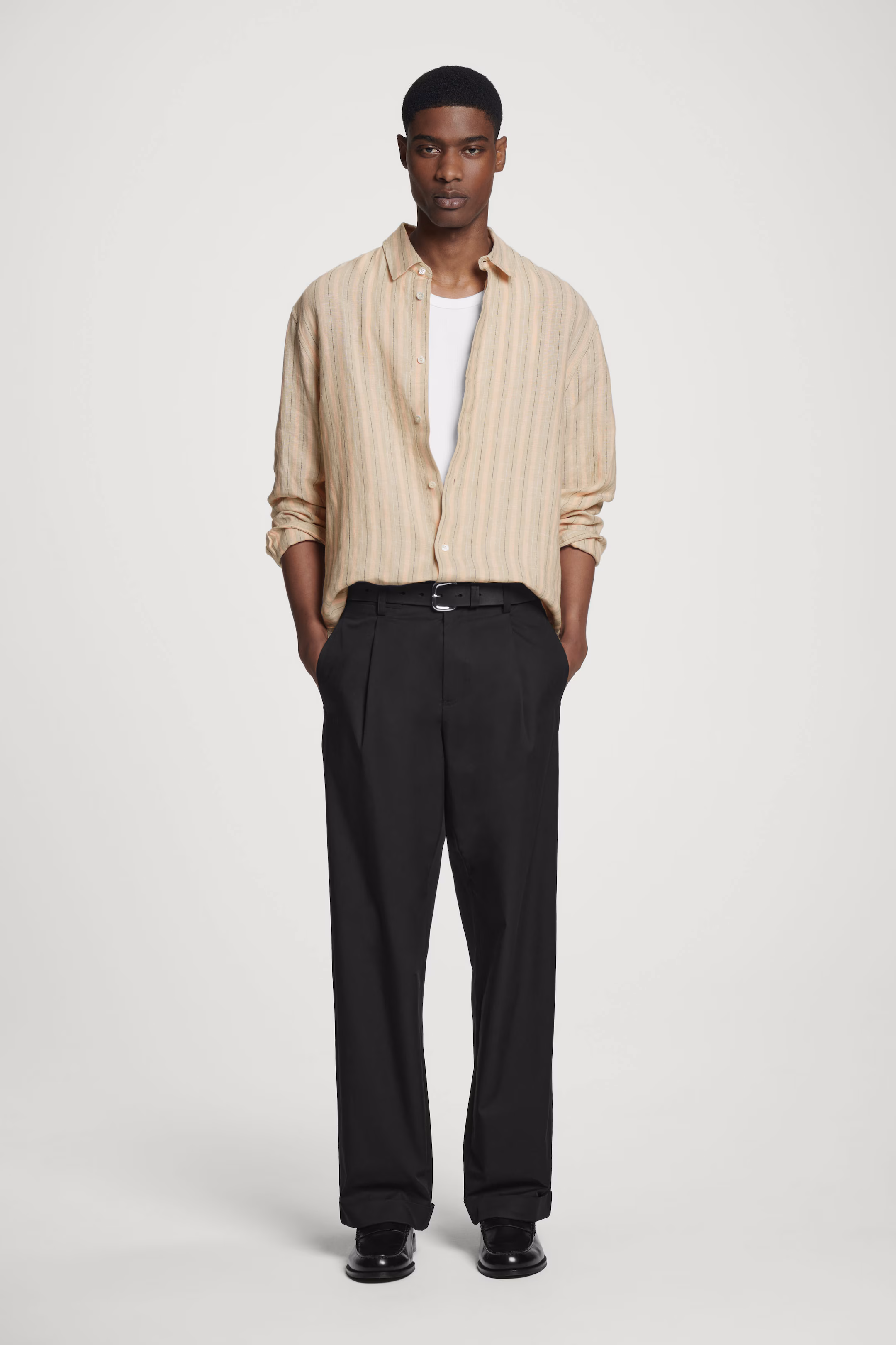 SLIM RIBBED COTTON TANK TOP