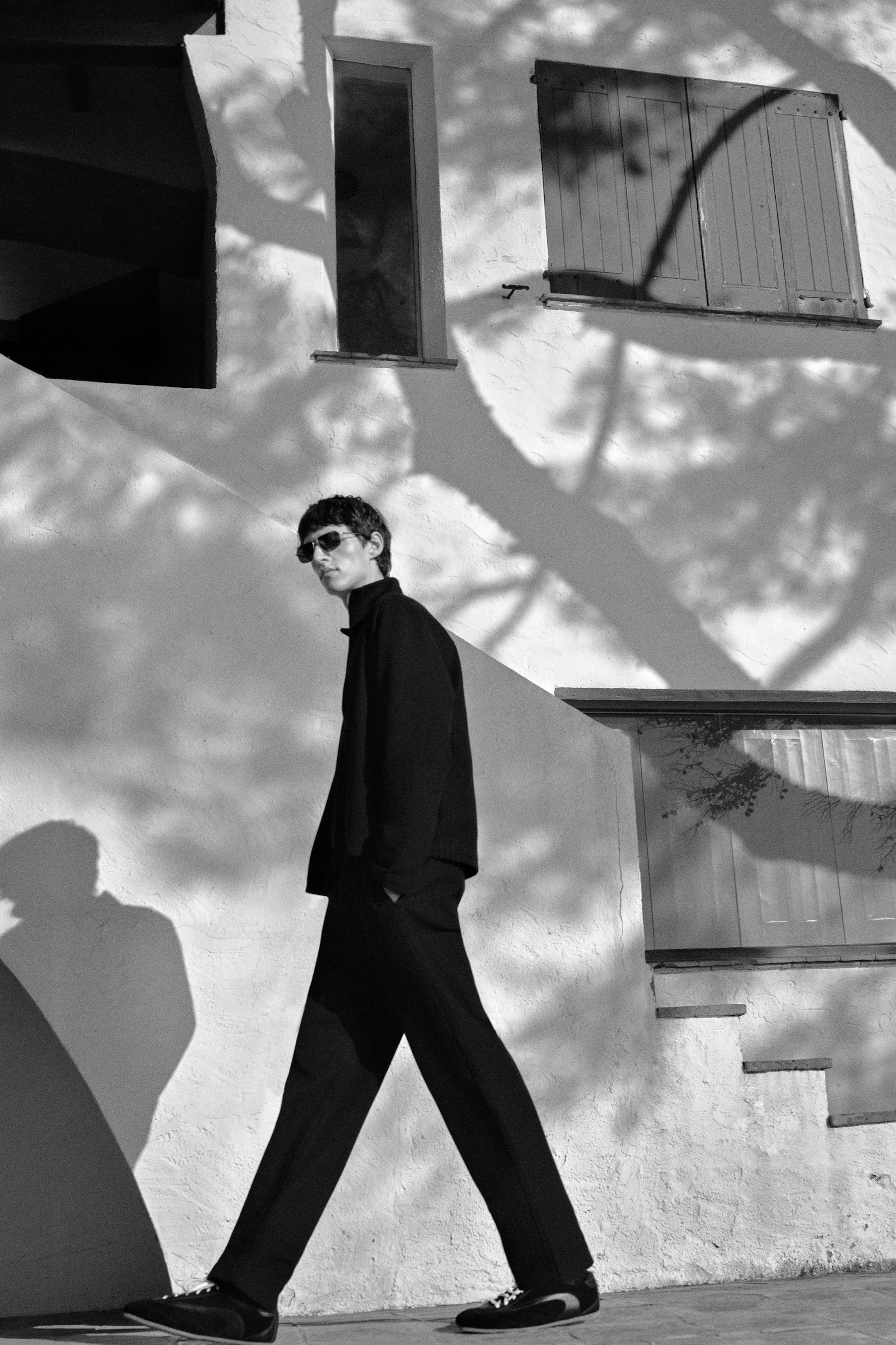 RIBBED JERSEY JOGGERS