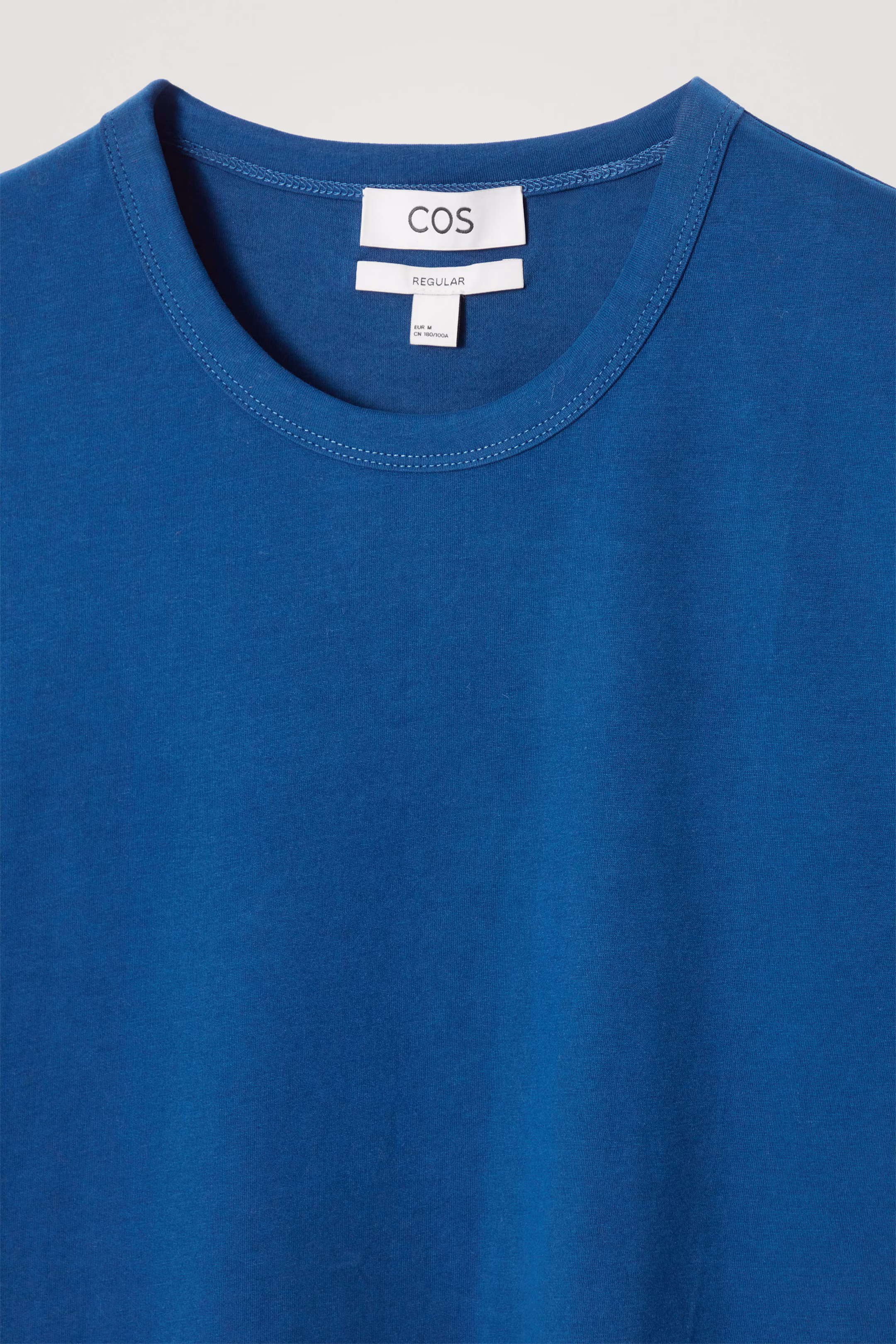 REGULAR LIGHTWEIGHT BRUSHED-COTTON T-SHIRT