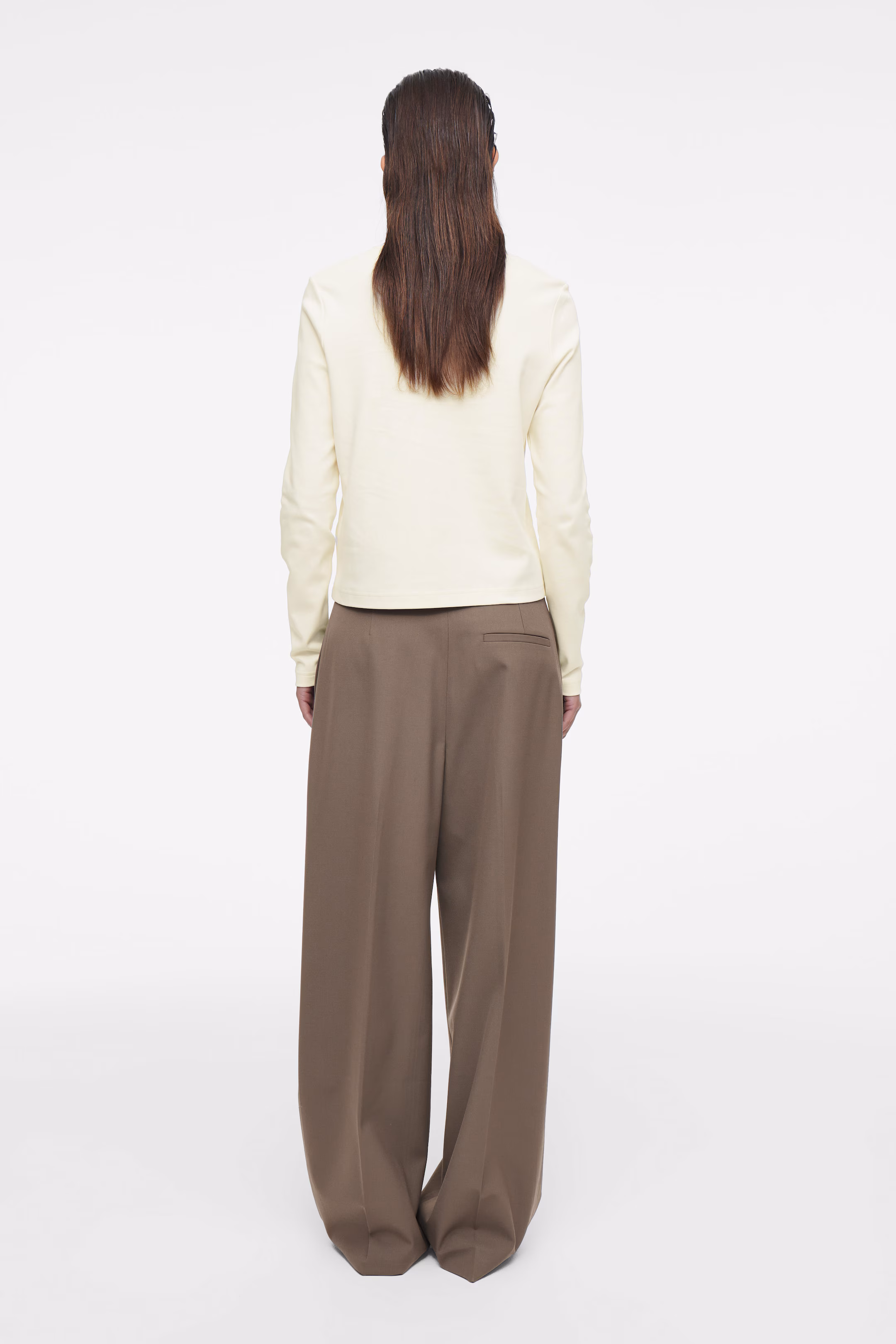 CLEAN CUT REGULAR LONG-SLEEVED T-SHIRT