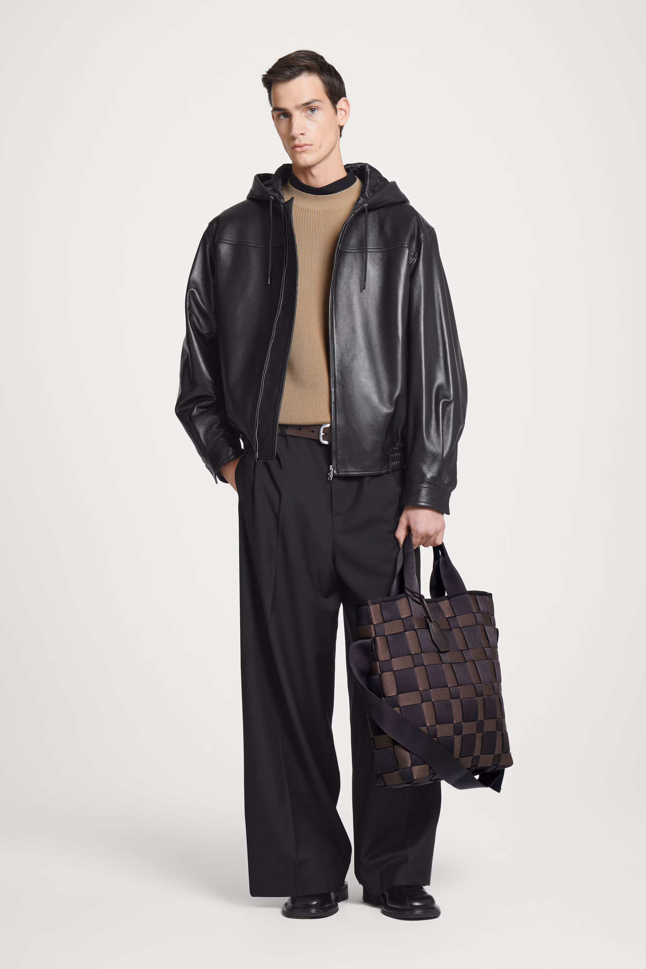 WOVEN TOTE BAG - WEBBING