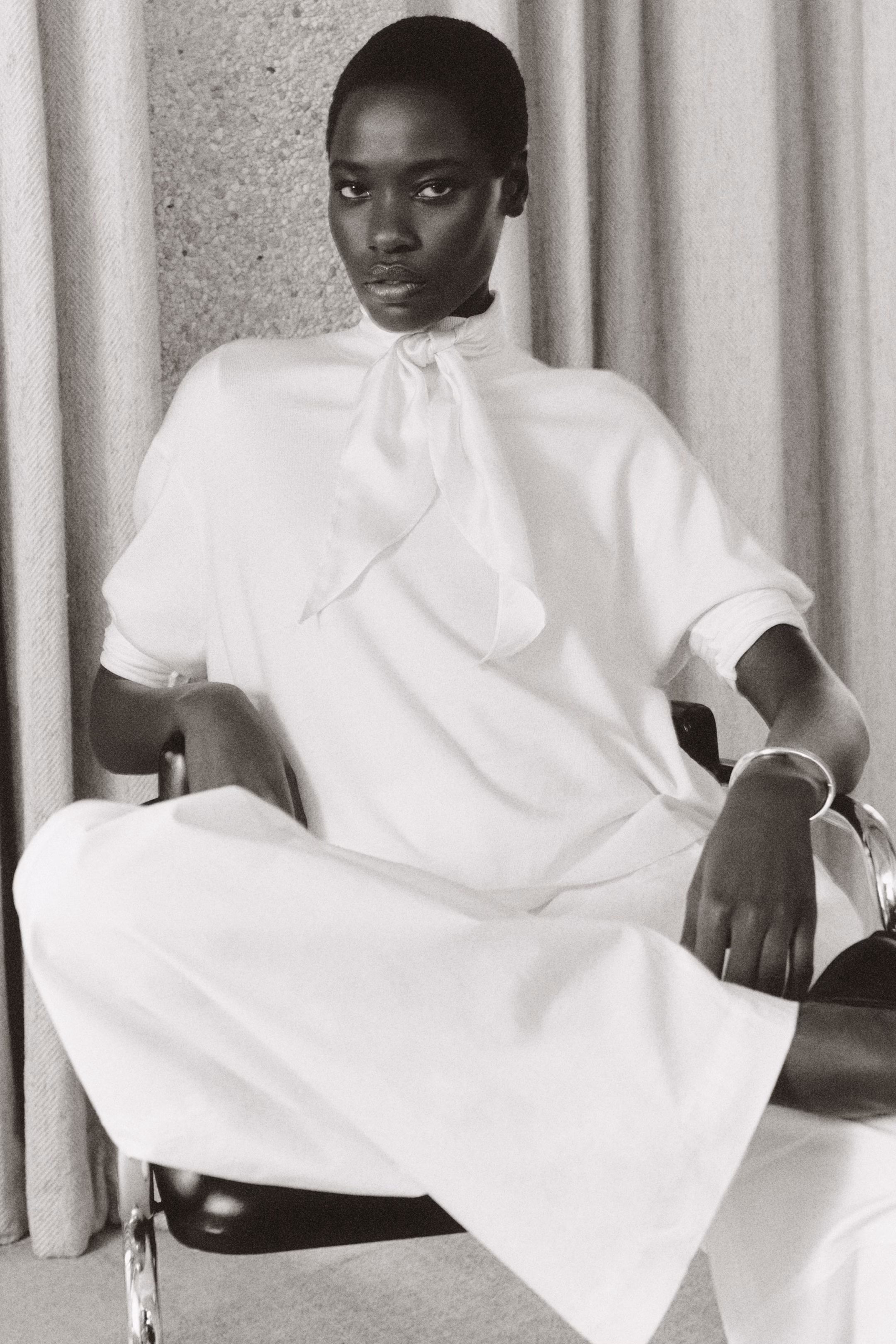 UTILITY BARREL-LEG CARGO TROUSERS