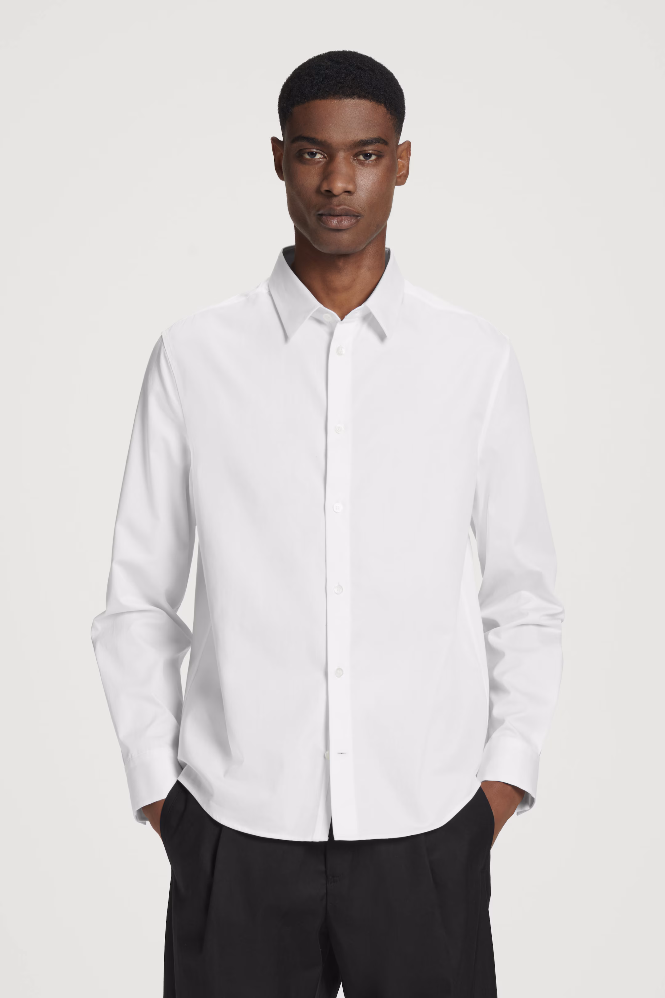 TAILORED COTTON SHIRT