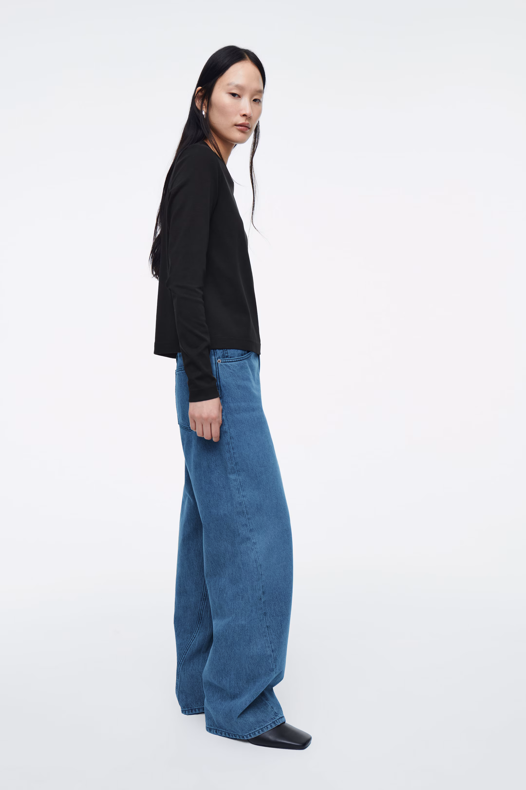 CLEAN CUT REGULAR LONG-SLEEVED T-SHIRT