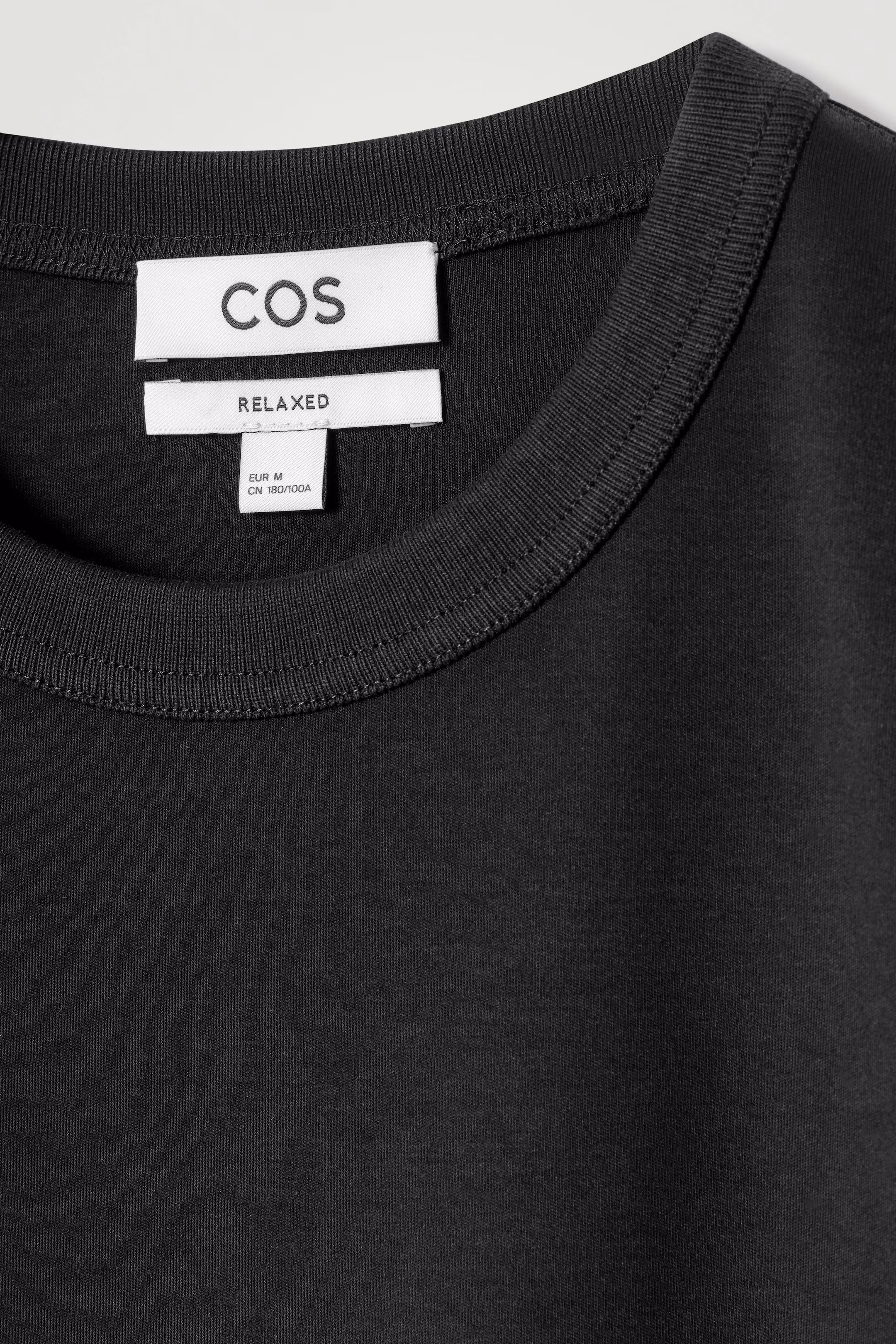 INTERLOCK COTTON CREW-NECK T-SHIRT