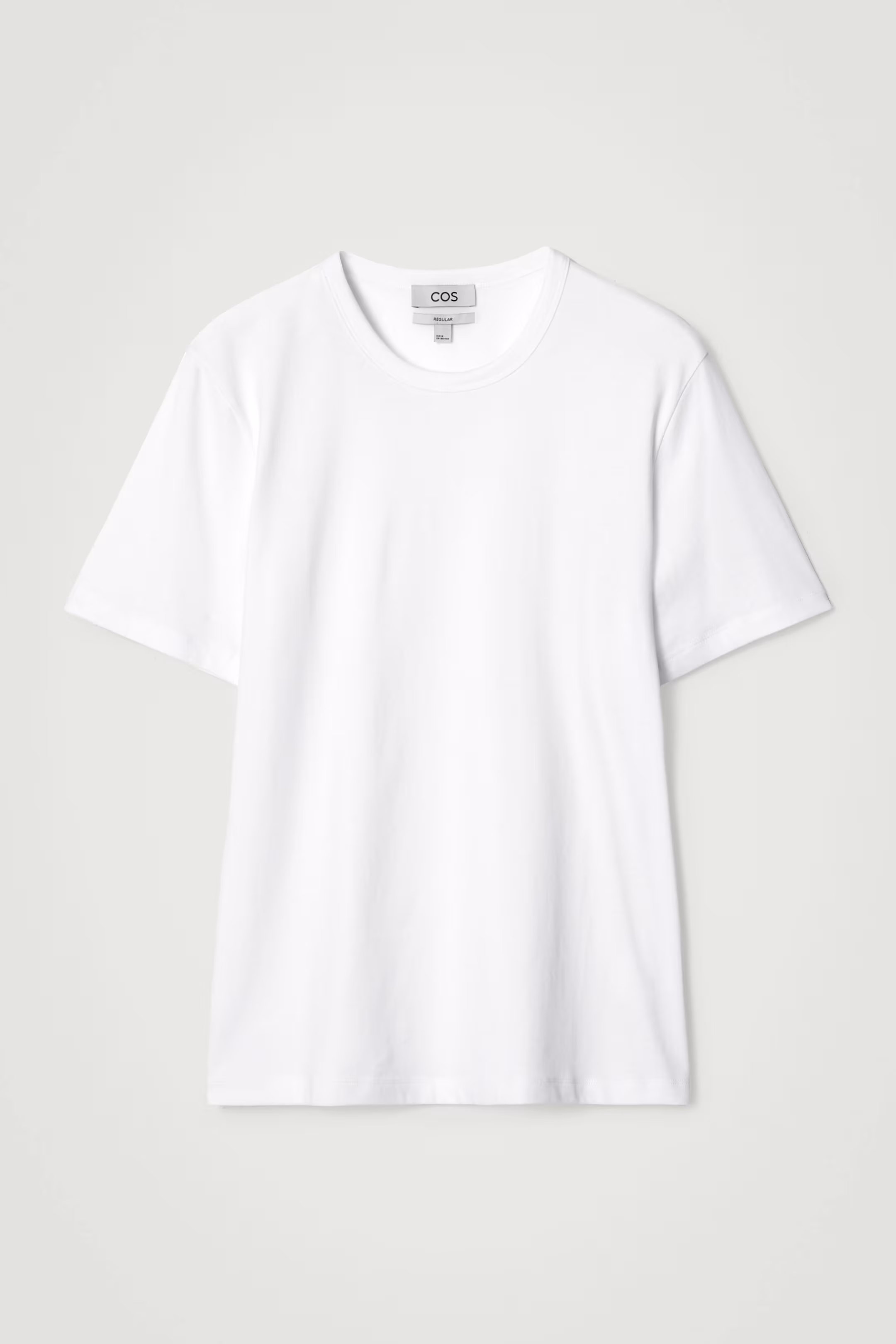 REGULAR LIGHTWEIGHT BRUSHED-COTTON T-SHIRT