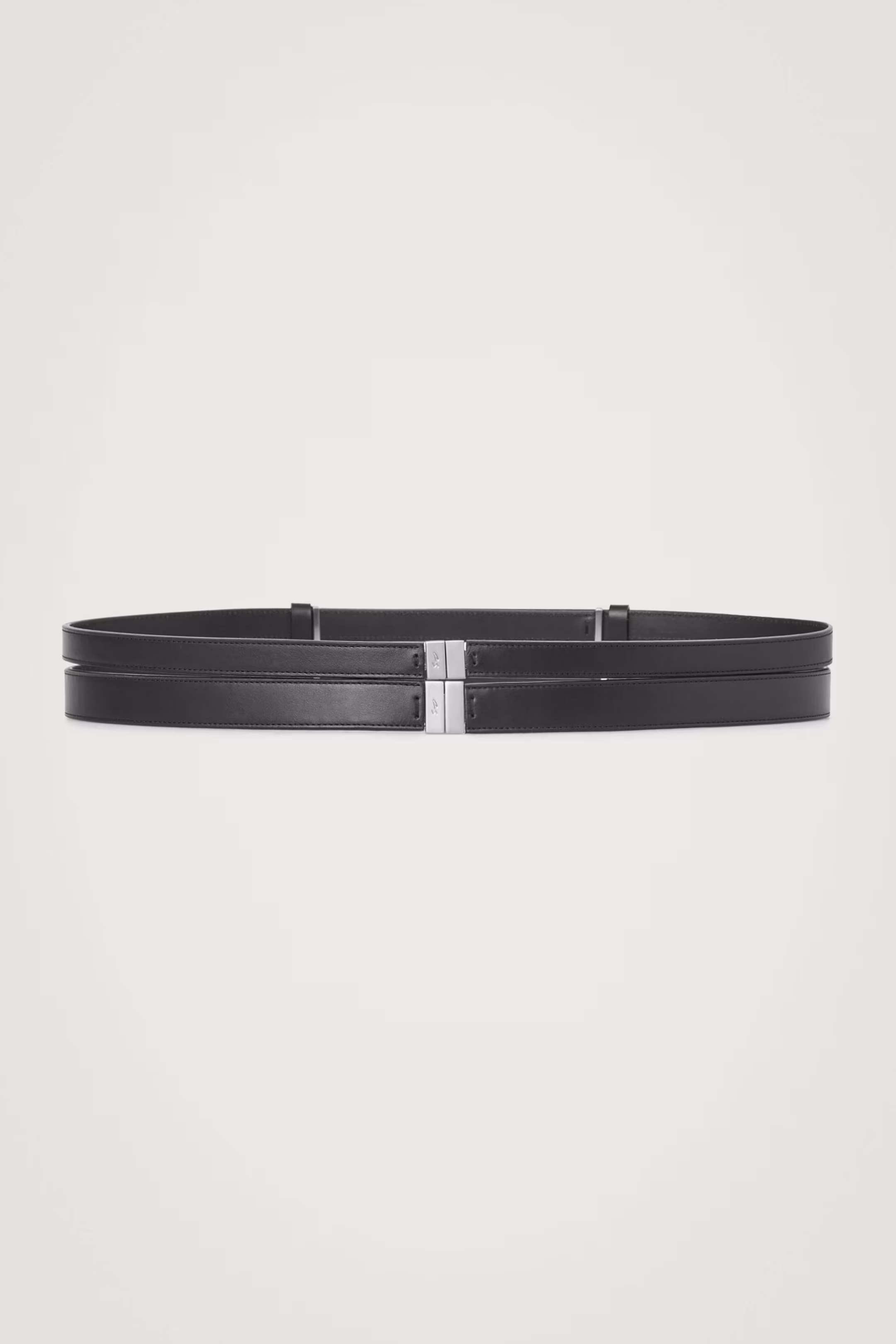 THE DOUBLE-STRAP LEATHER BELT