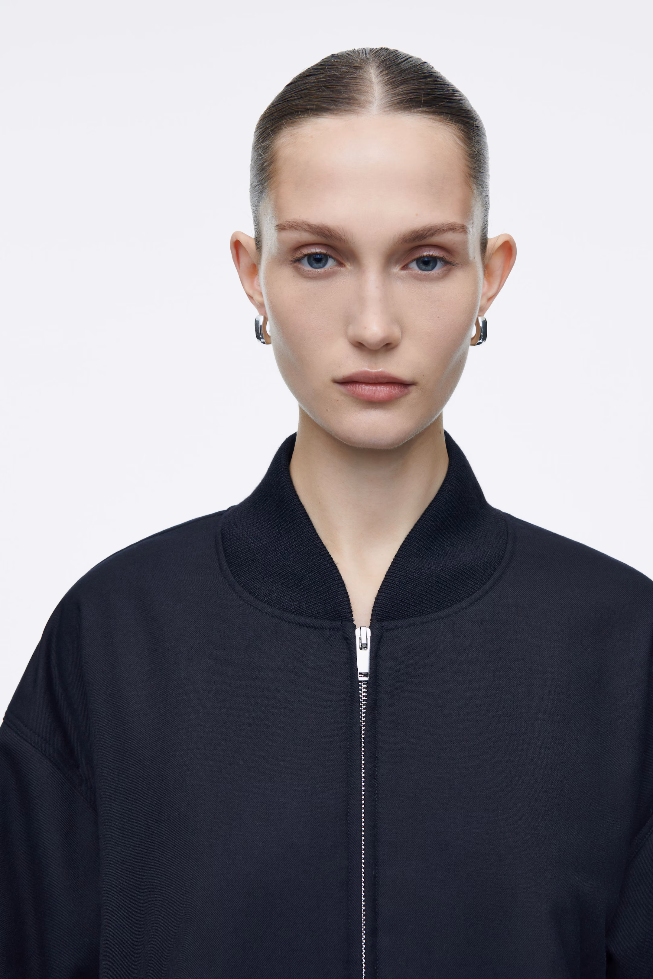 OVERSIZED WOOL BOMBER JACKET