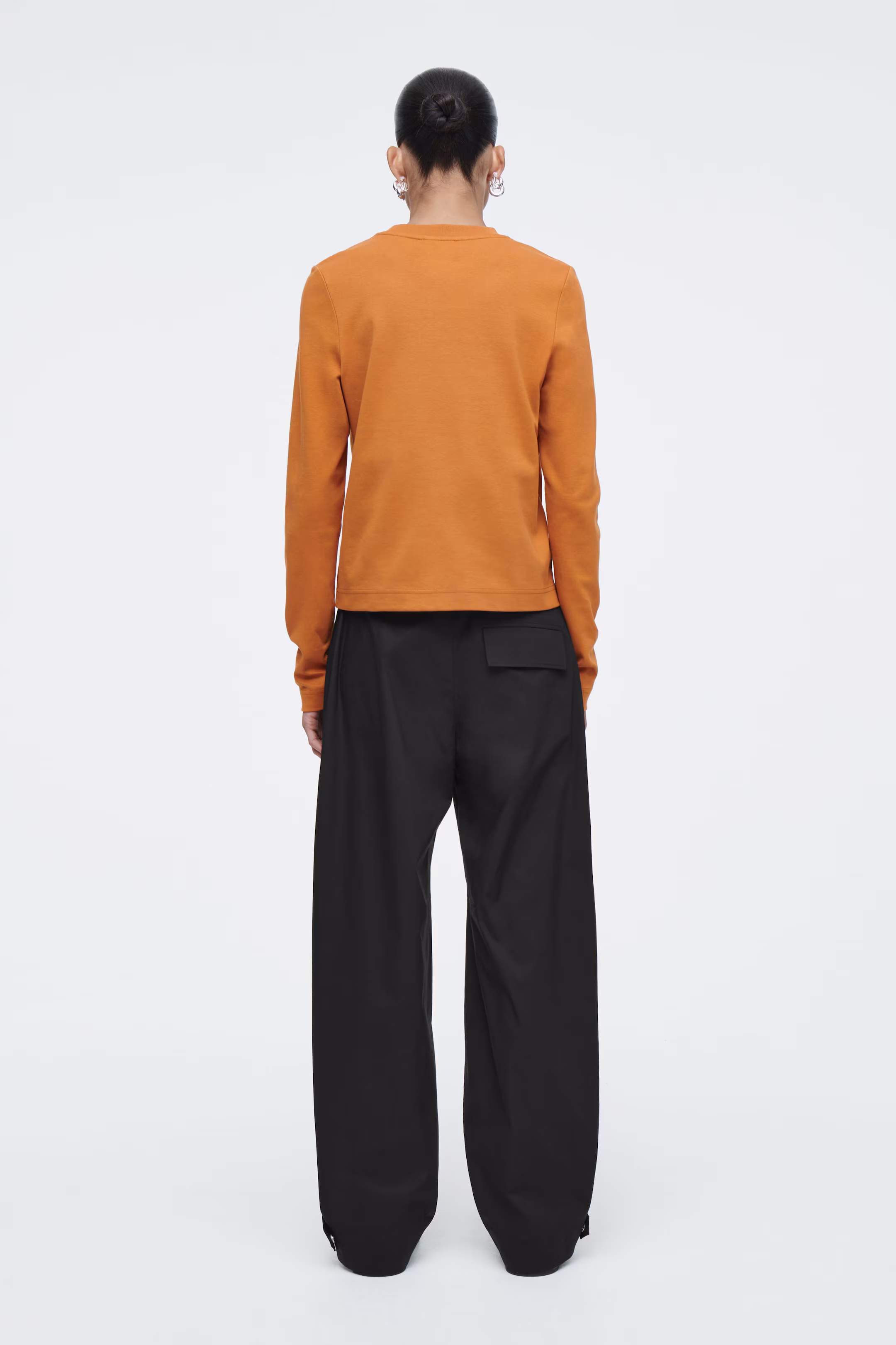 CLEAN CUT REGULAR LONG-SLEEVED T-SHIRT