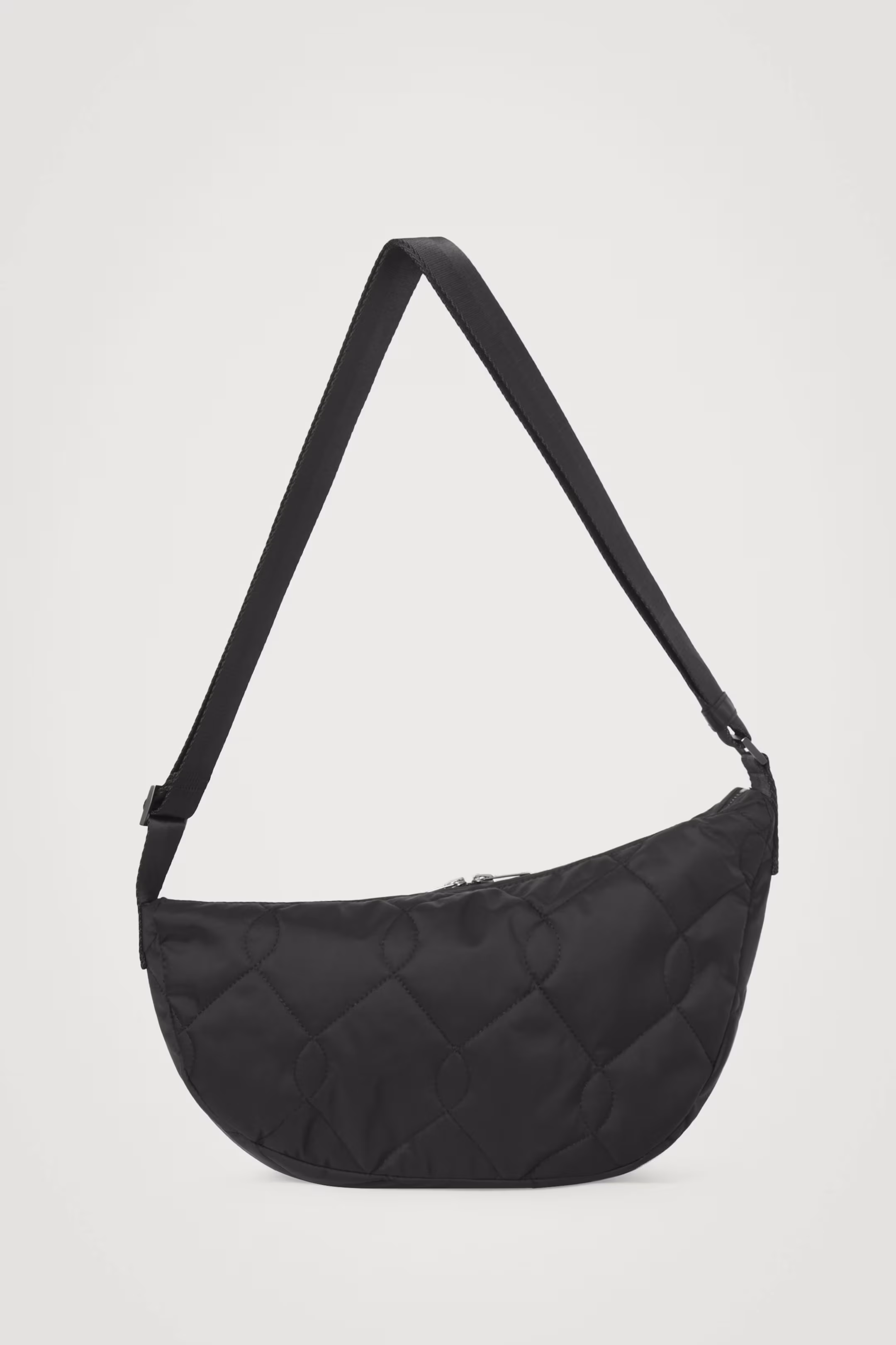 QUILTED CROSSBODY BAG - NYLON