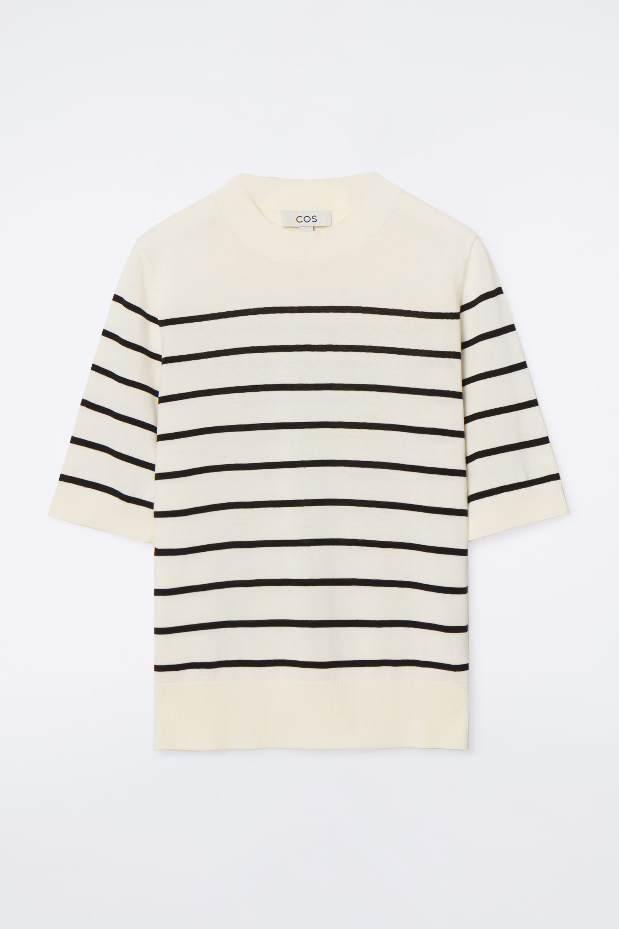 REGULAR KNITTED T-SHIRT