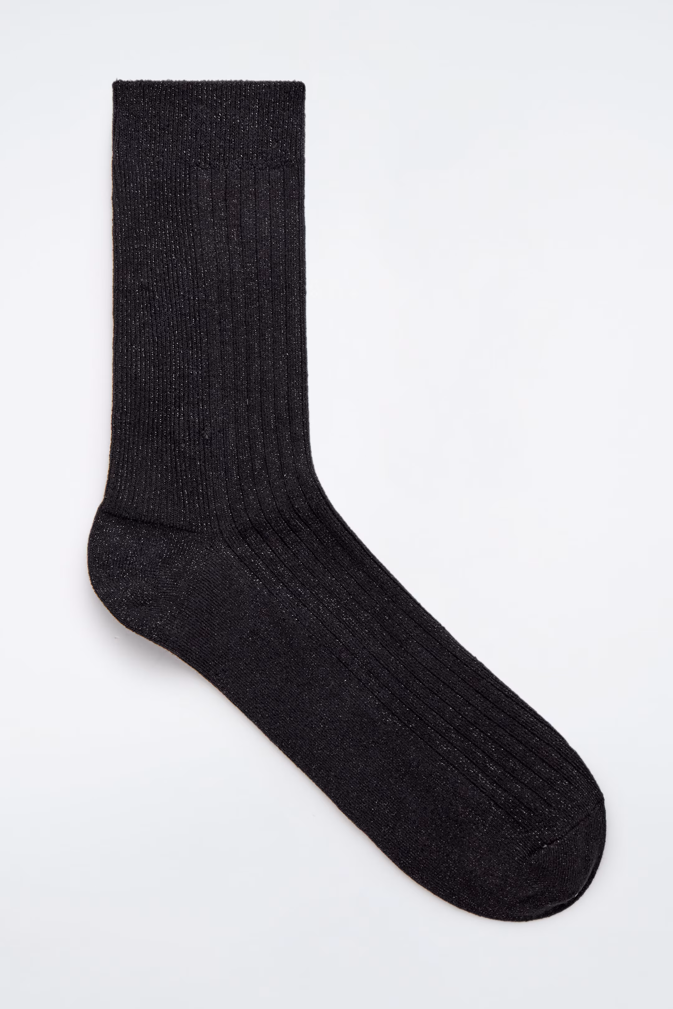 RIBBED LUREX SOCKS
