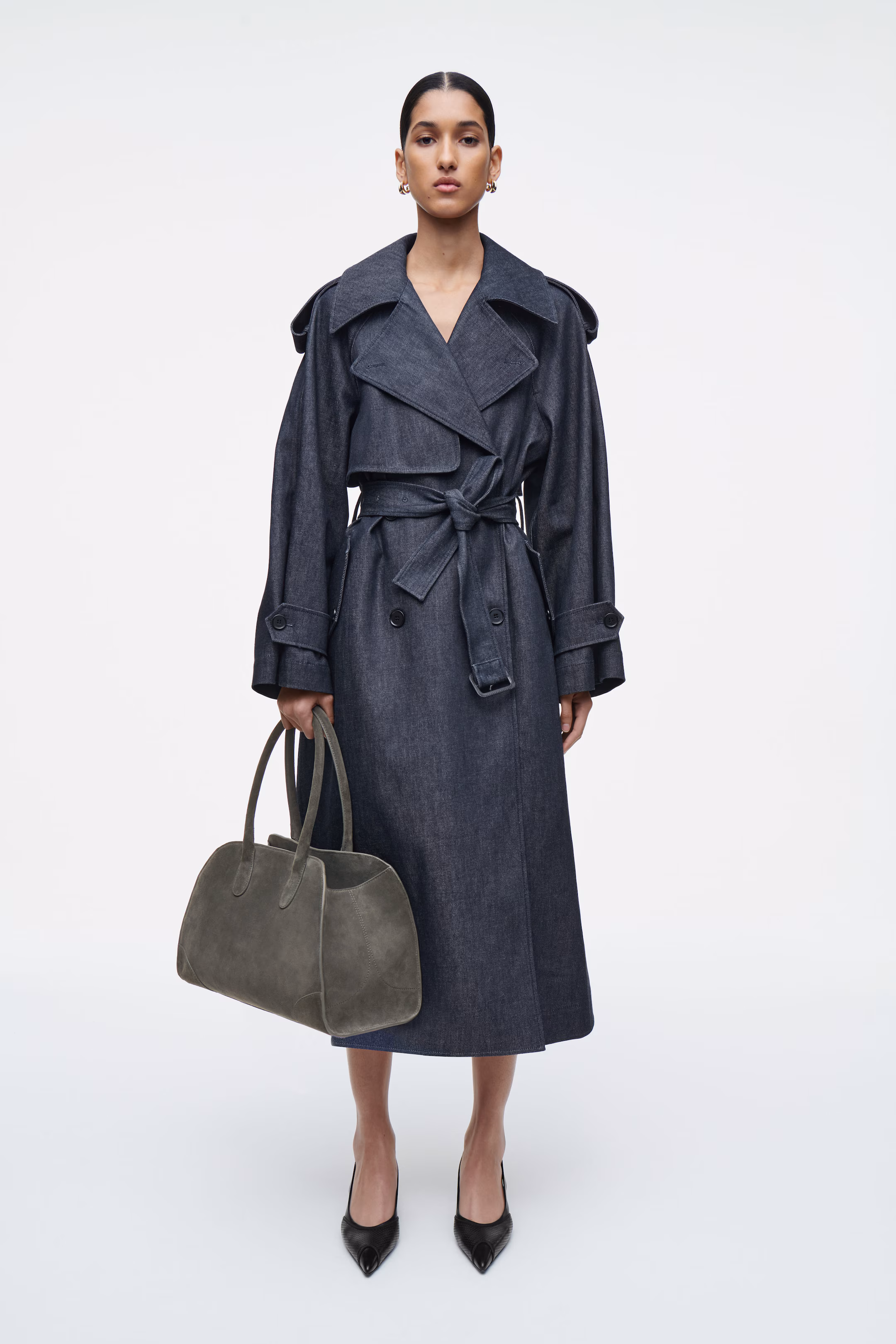 SMALL STUDIO BOWLING BAG - LEATHER