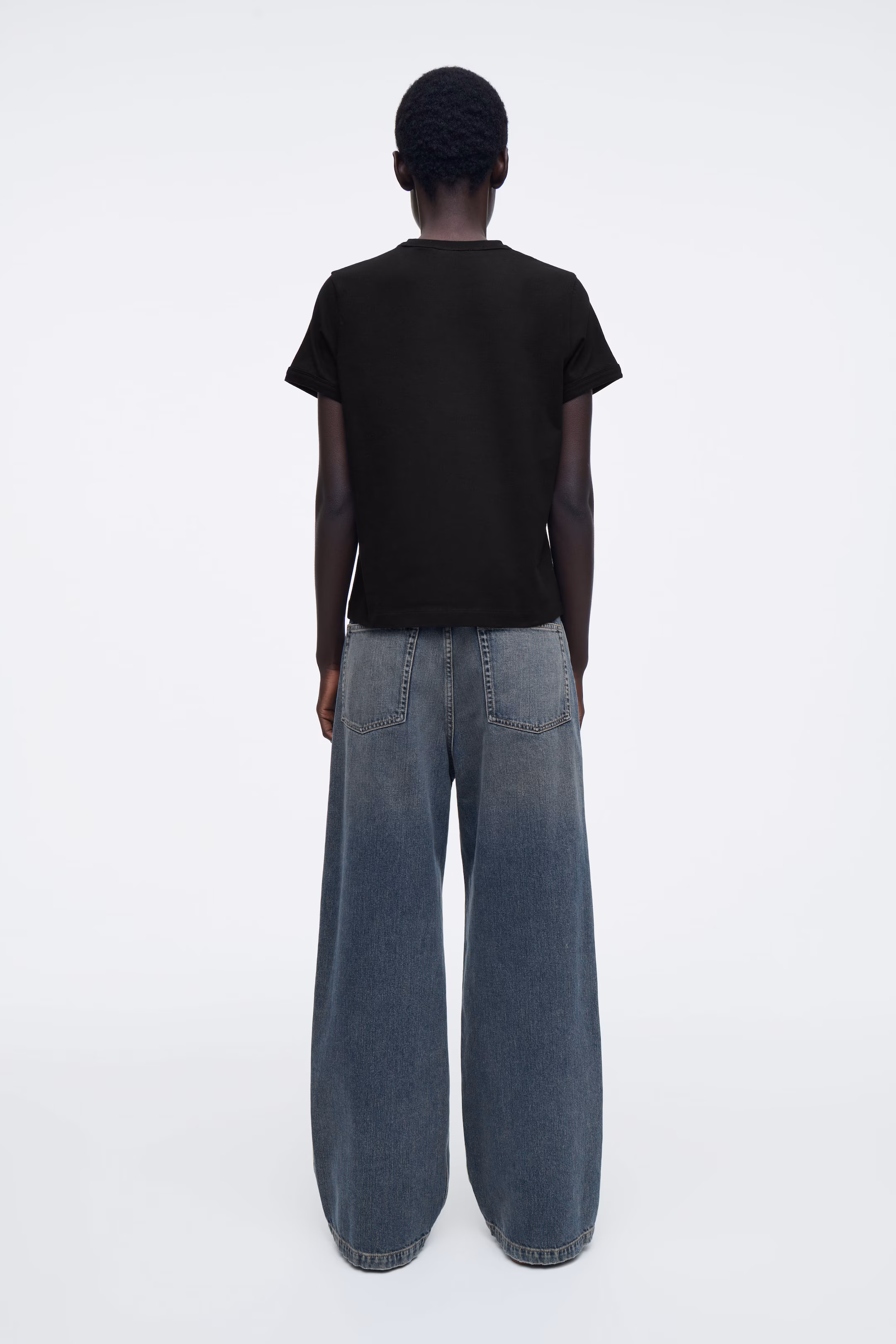 SHRUNKEN RINGER T-SHIRT