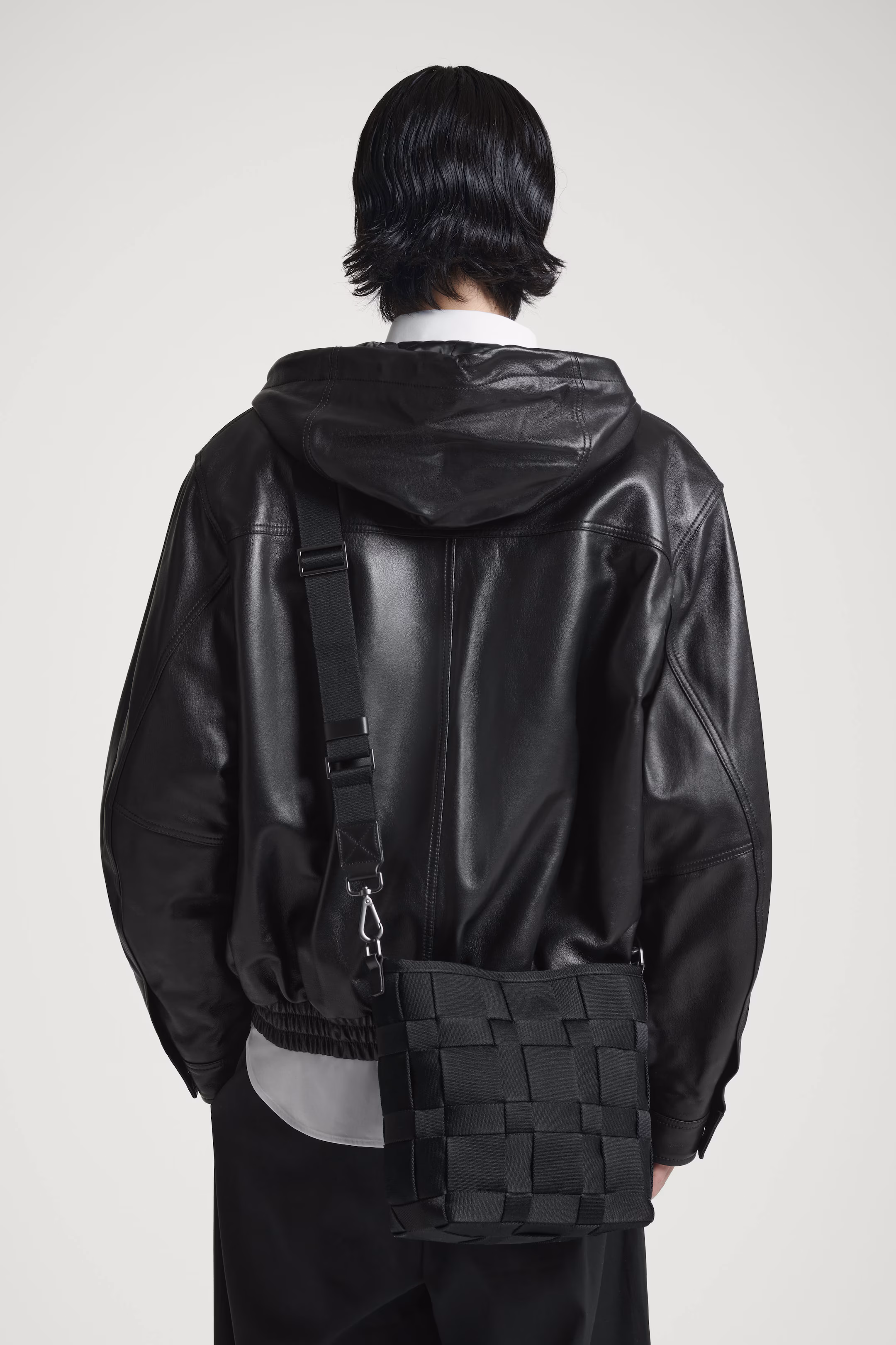 MINI WOVEN CROSSBODY BAG - WEBBING