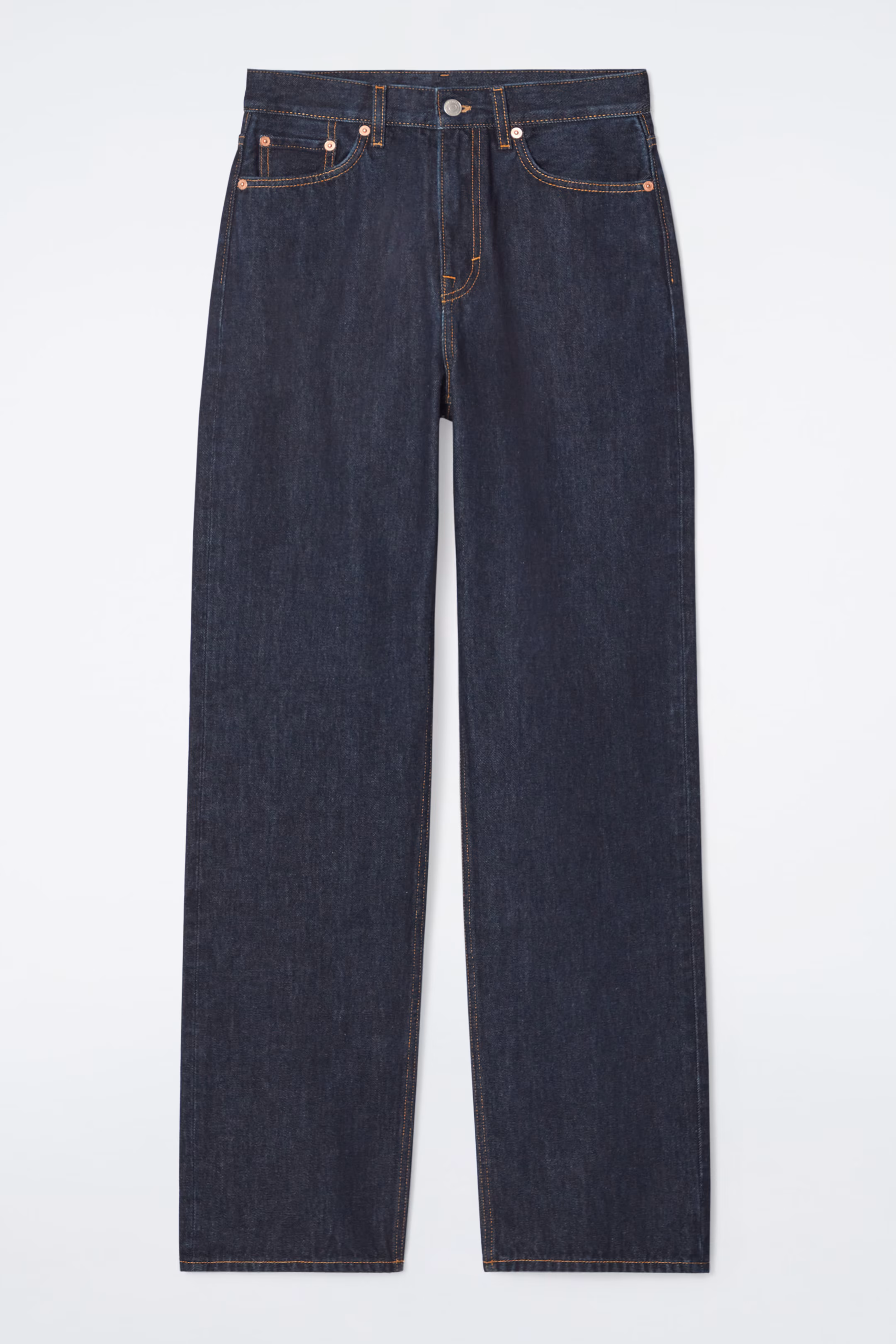 COLUMN STRAIGHT-LEG JEANS