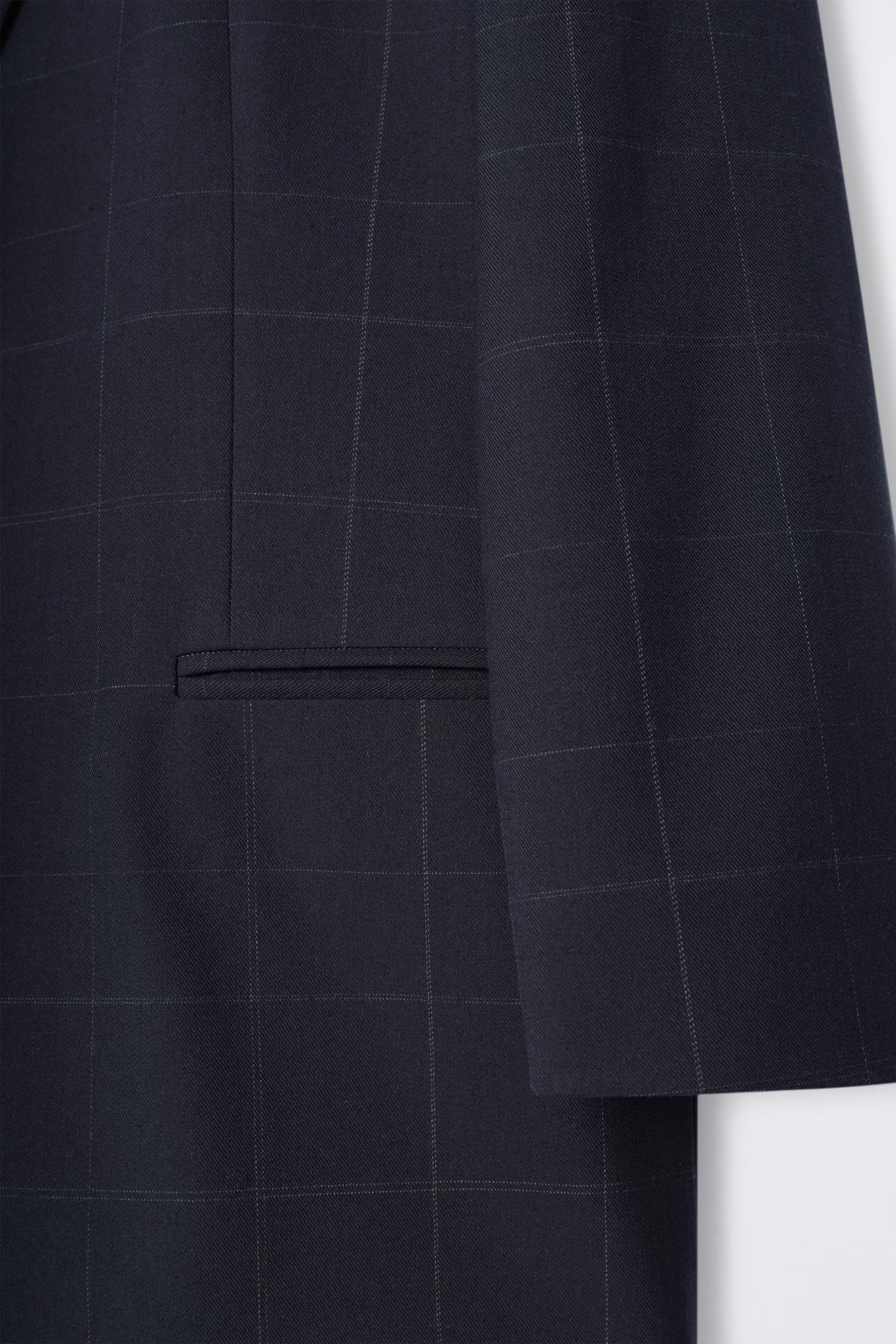 OVERSIZED WINDOWPANE-CHECK BLAZER