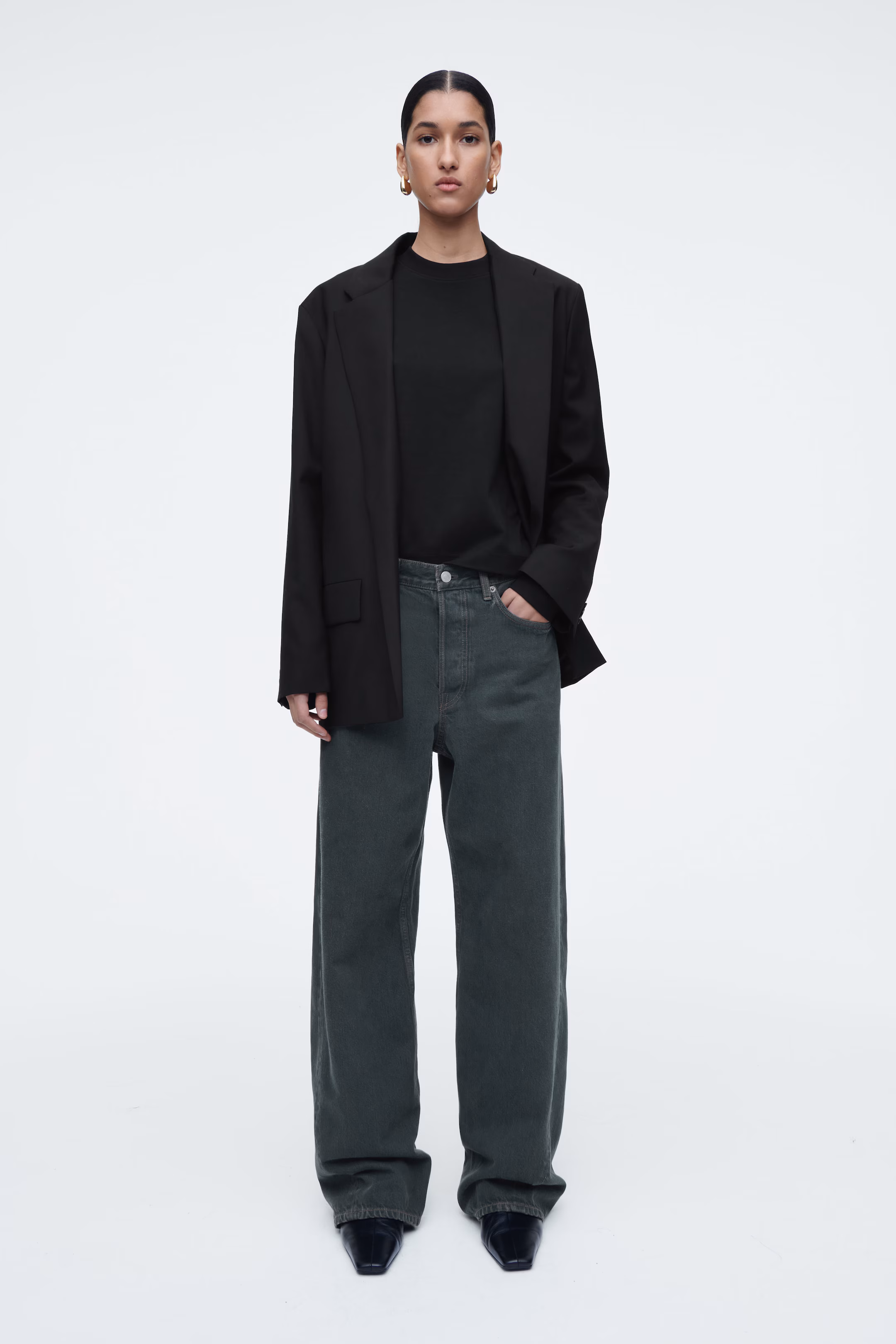 CLEAN CUT REGULAR LONG-SLEEVED T-SHIRT