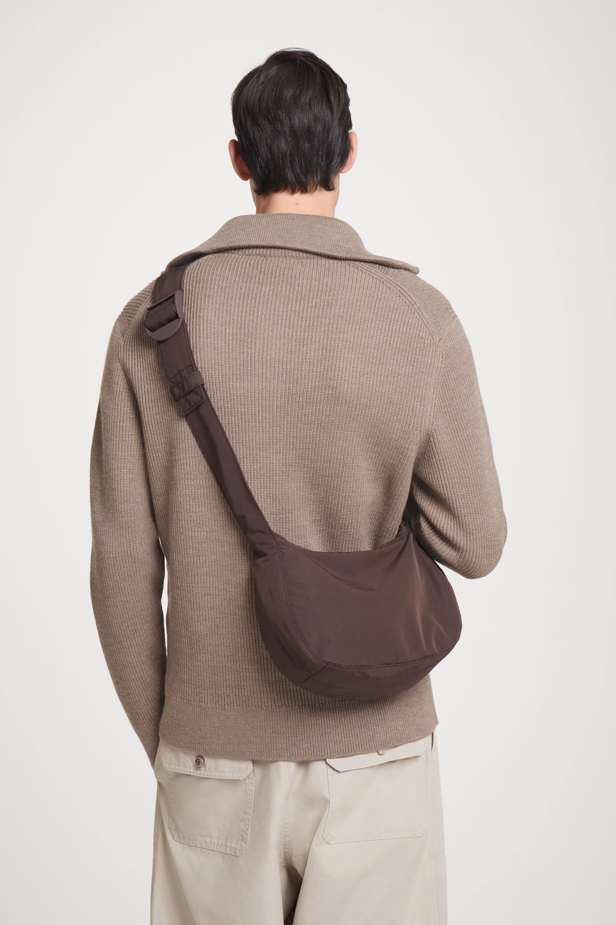 CROSSBODY SADDLE BAG - NYLON