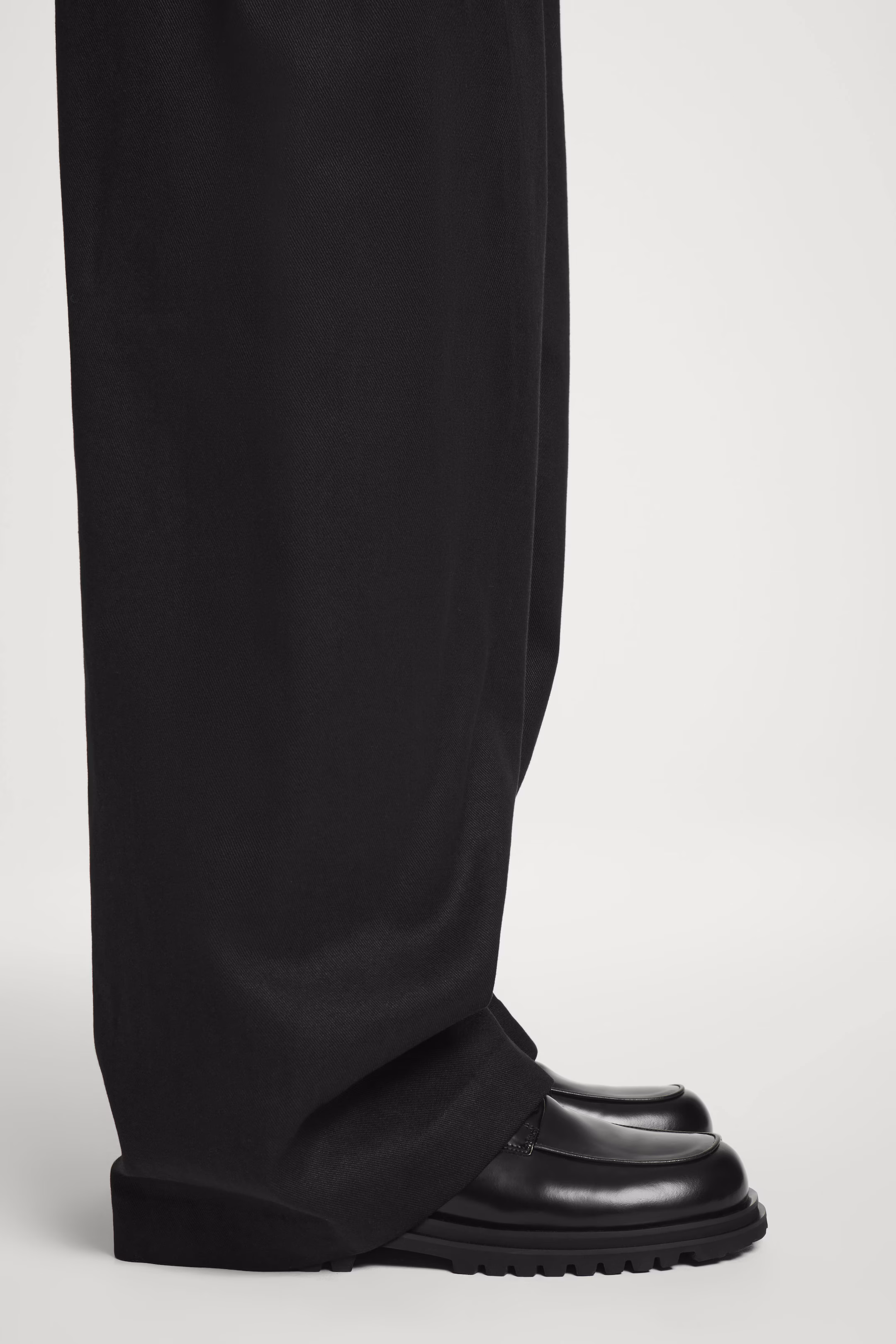 CHUNKY LEATHER DERBY SHOES