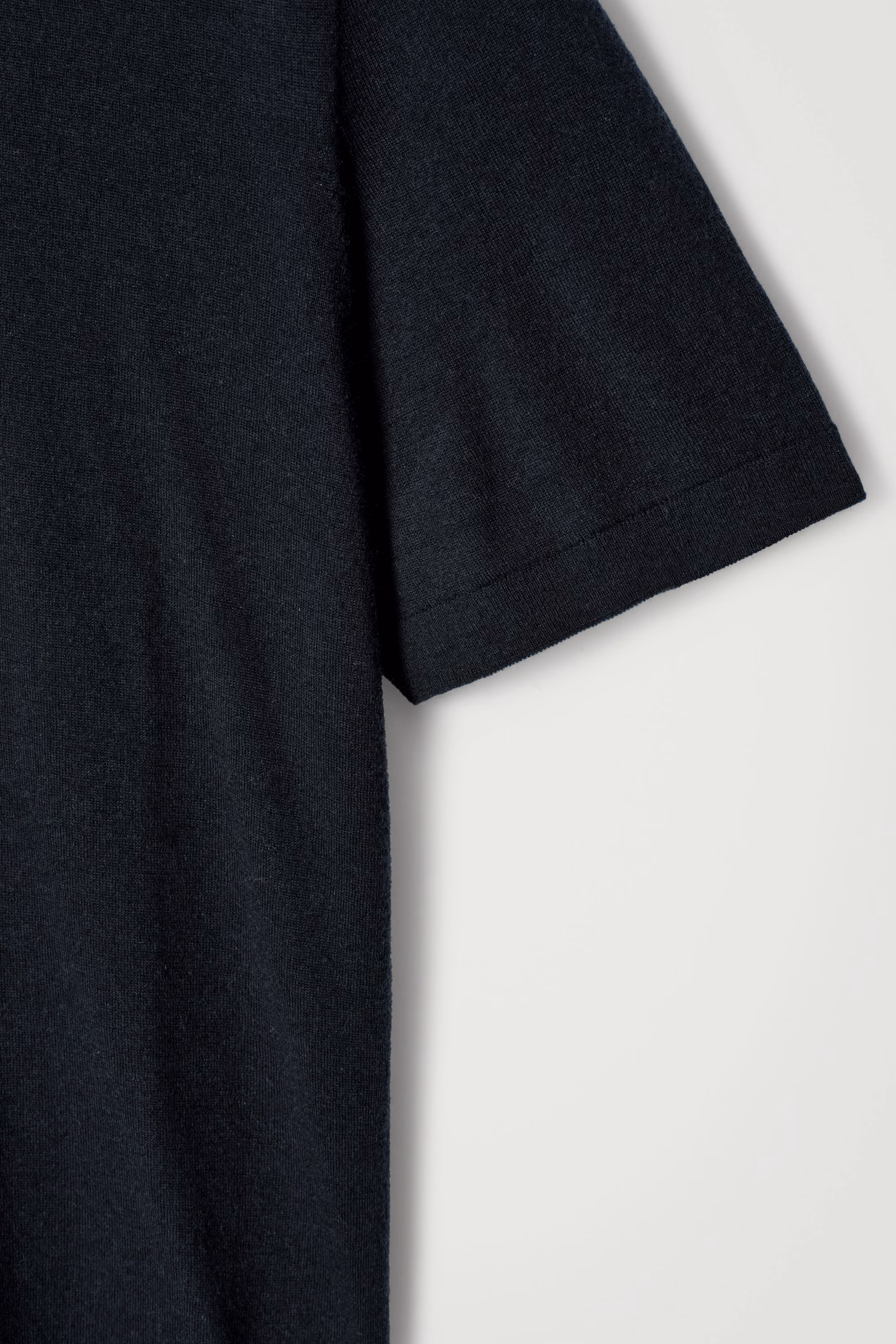 OPEN-COLLAR CASHMERE POLO SHIRT