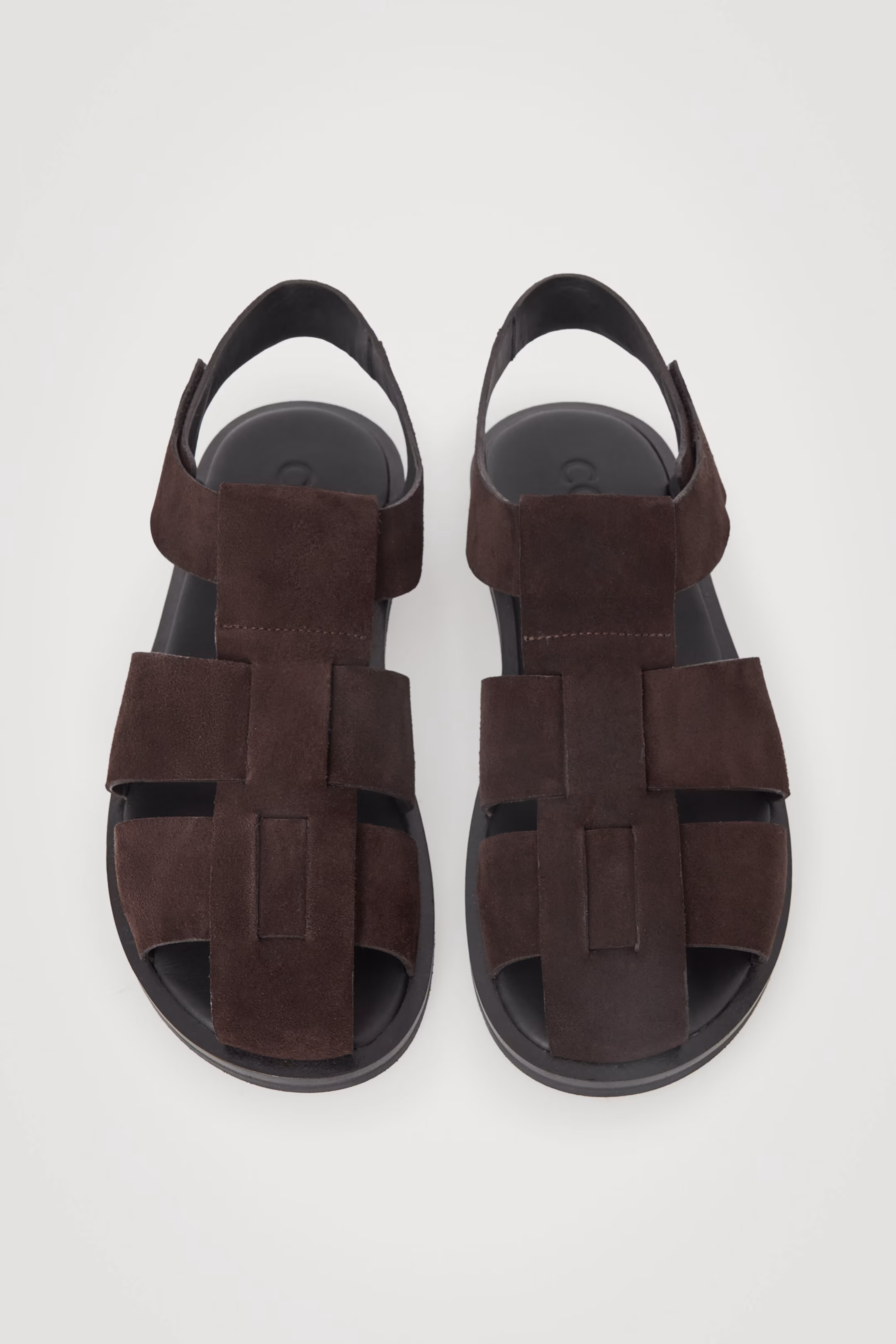 SUEDE FISHERMAN SANDALS