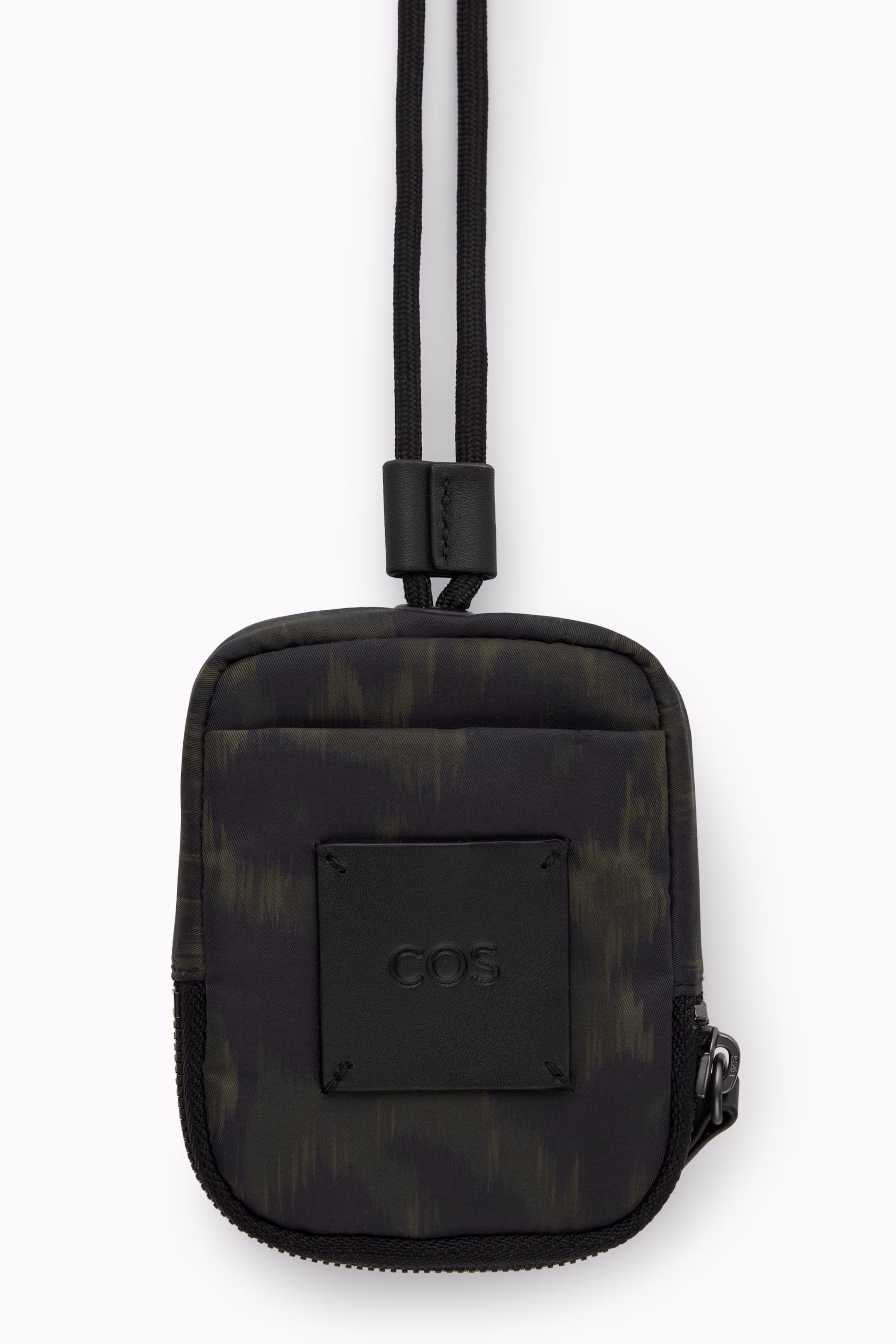 ANIMAL-PRINT MINI CROSSBODY POUCH - NYLON