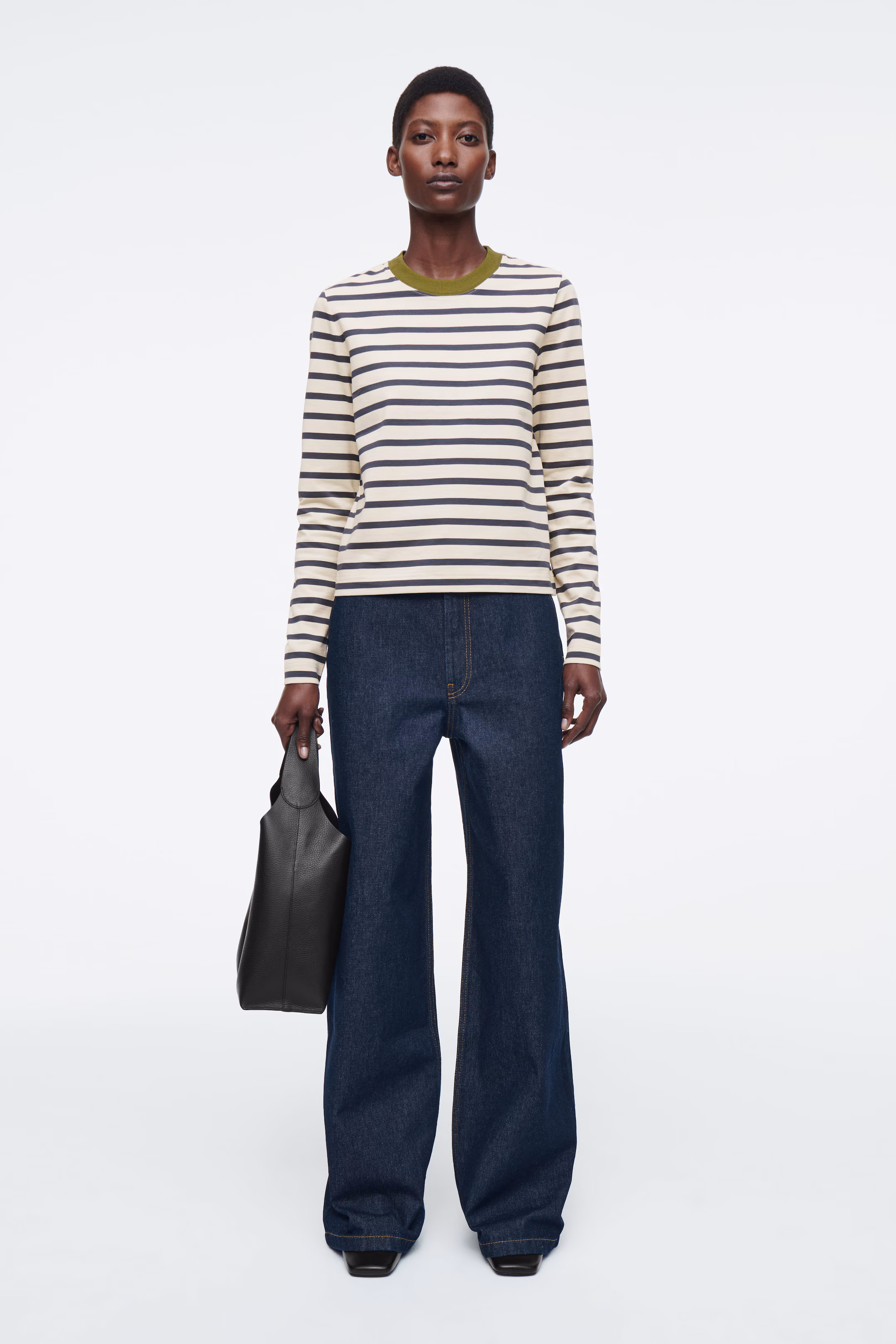 CLEAN CUT REGULAR LONG-SLEEVED T-SHIRT