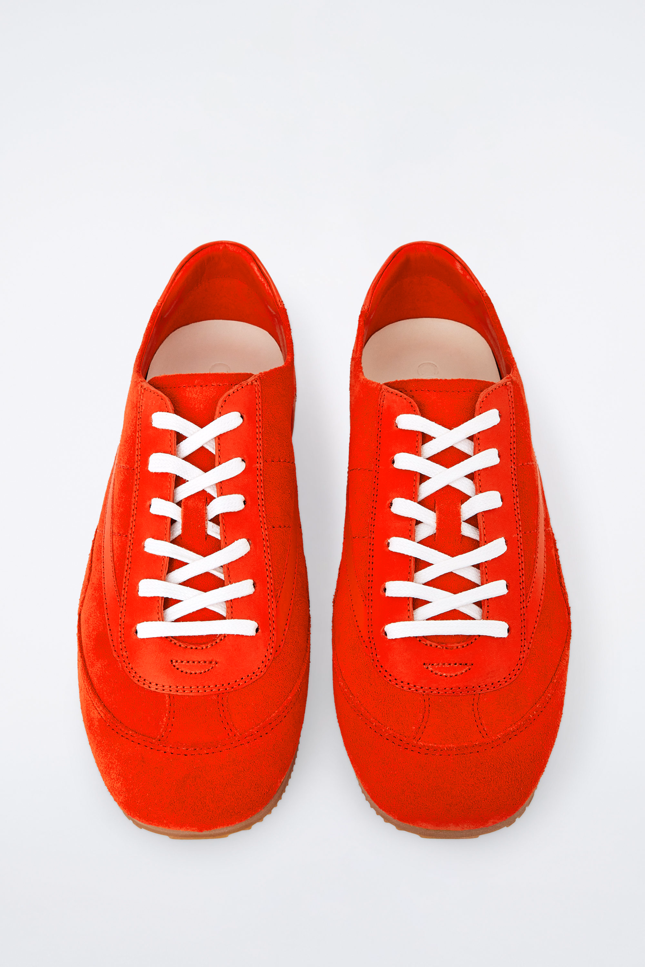 MINIMAL SUEDE TRAINERS