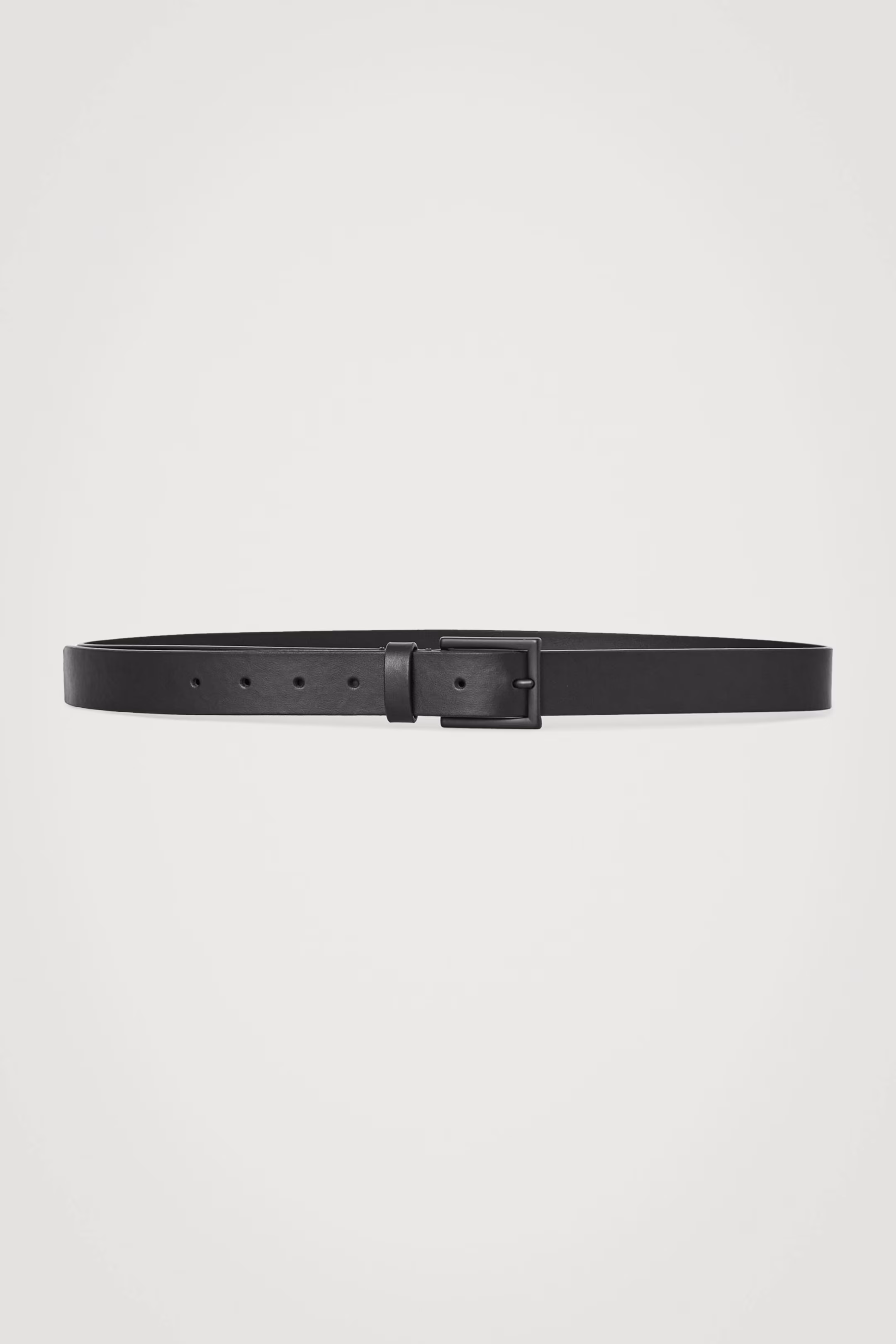 MATTE LEATHER BELT