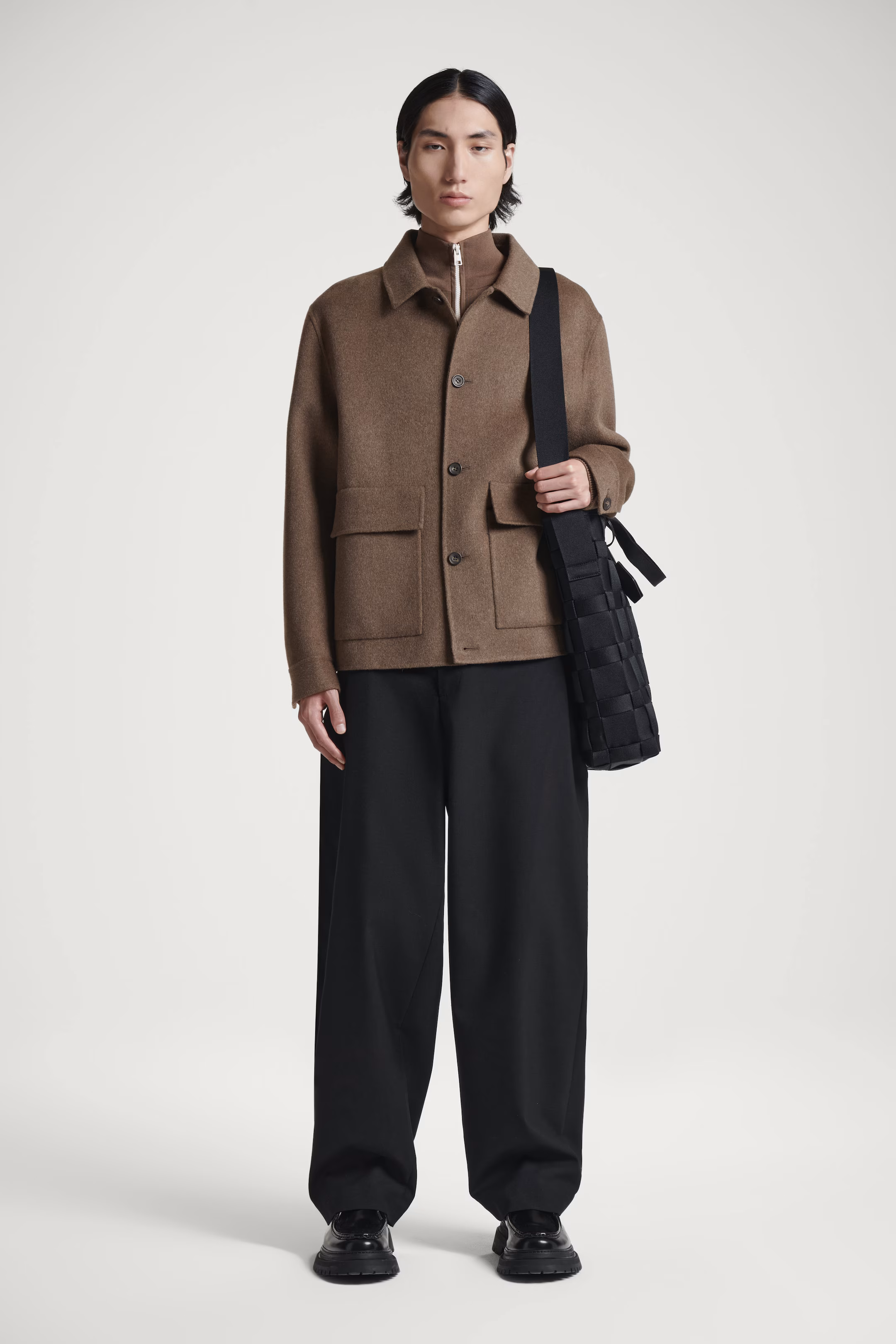 WOVEN TOTE BAG - WEBBING